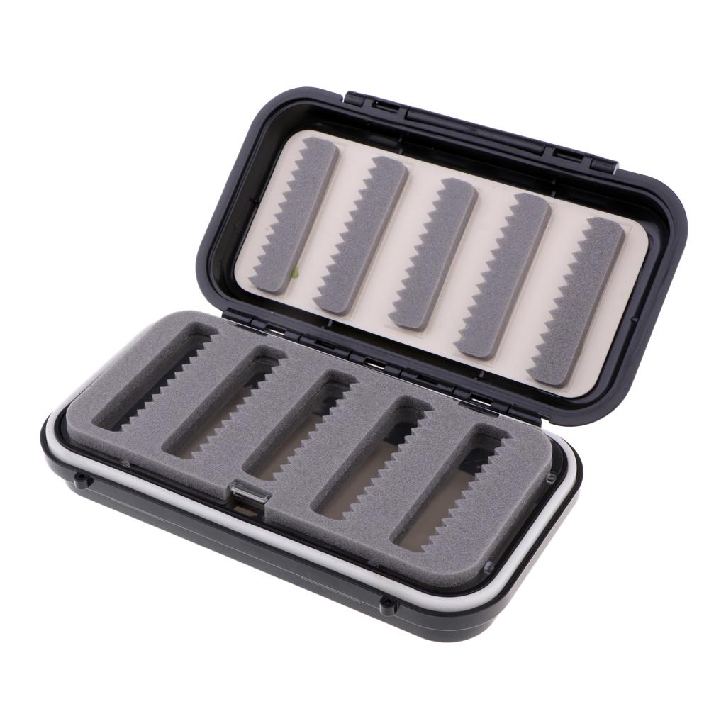 Double Sided Fly Box Fishing Lure Bait Flies Tackle Storage Case ...