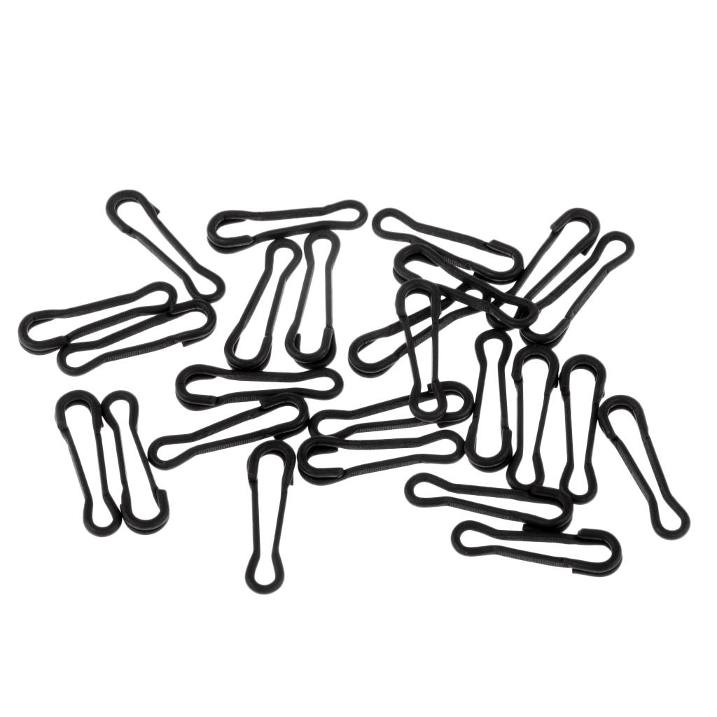 25pcs Fishing Quick Change Hawaiian Snaps Swivels Bait Lure Clips Speed