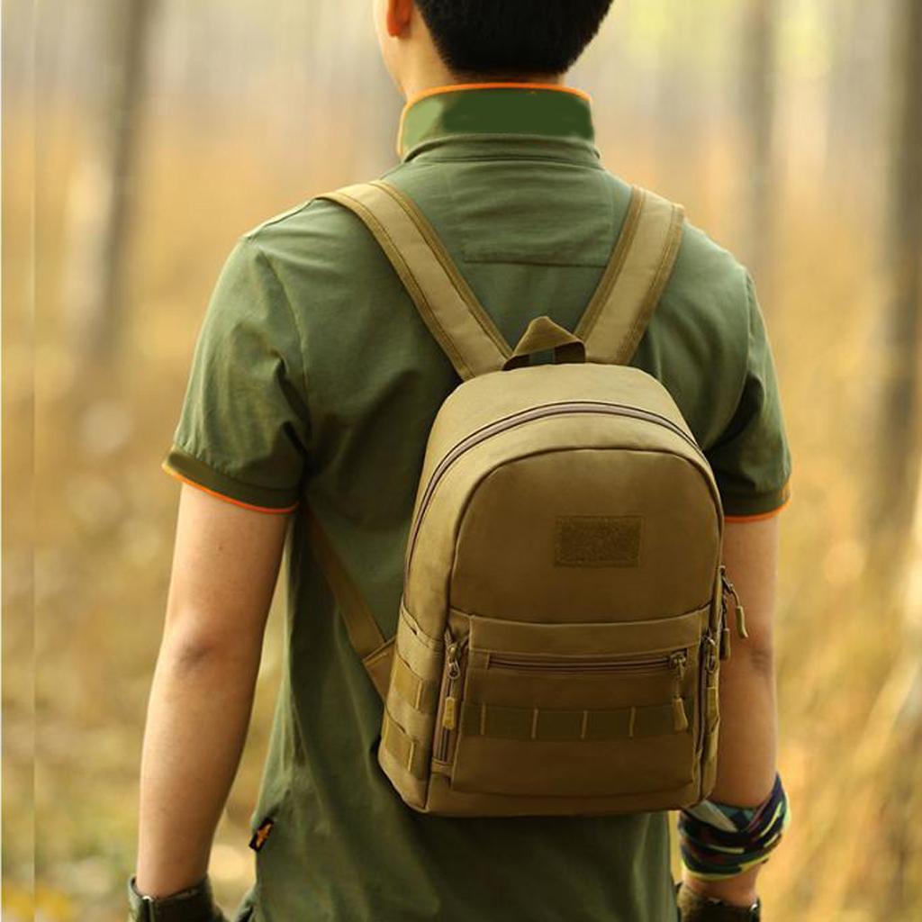 10L Small Hiking Camping Bag Tactical Trekking Rucksack Backpack