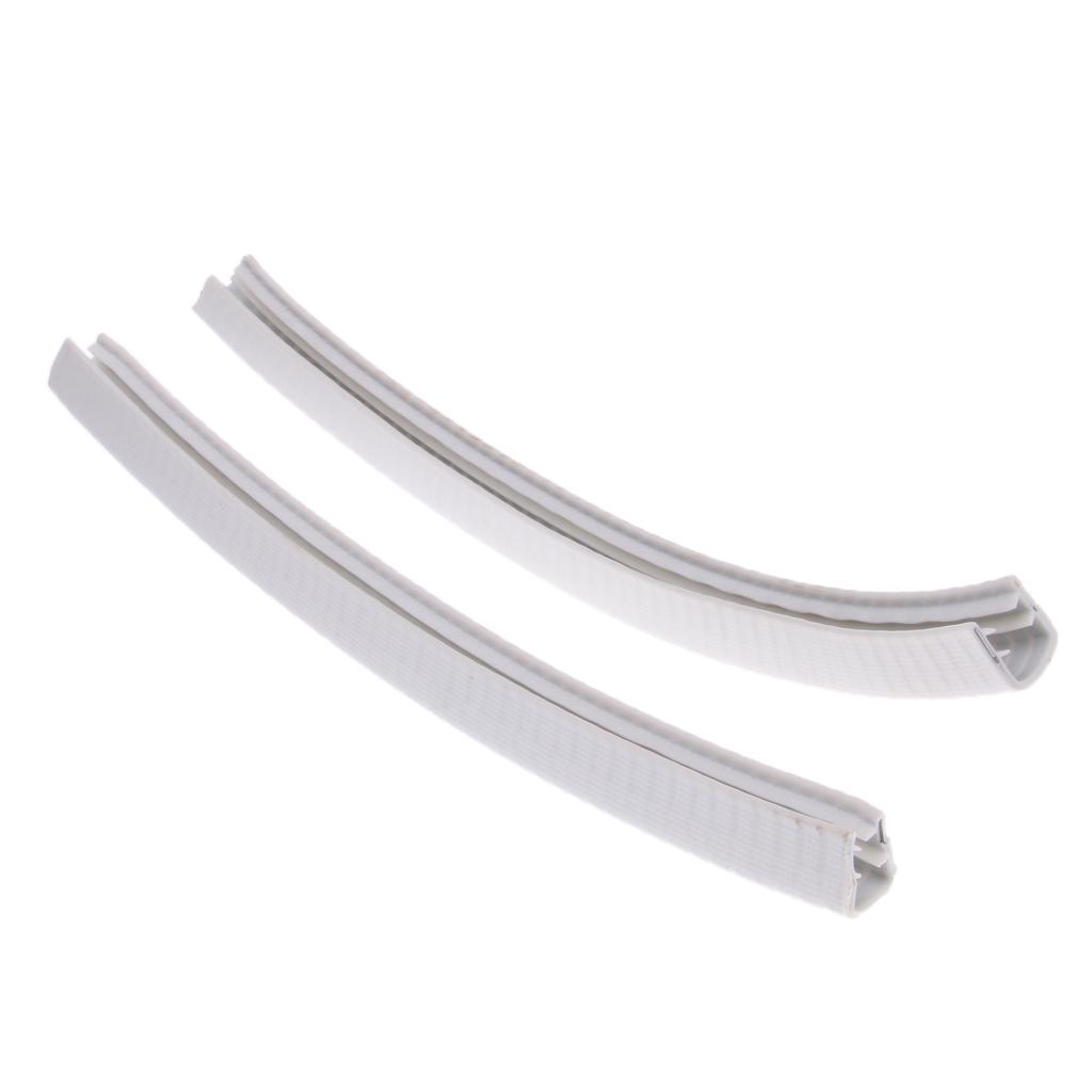 2pcs Durable Skateboard Deck Guards Protector Longboard Deck Edge