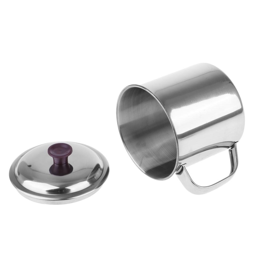 Stainless Steel Beer Cup With Cover