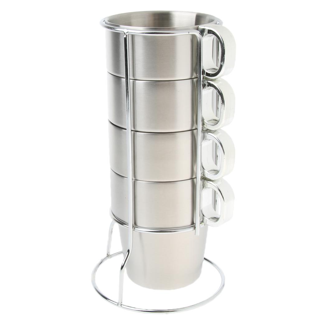 Stainless Steel Vacuum Coffee Mug Cups