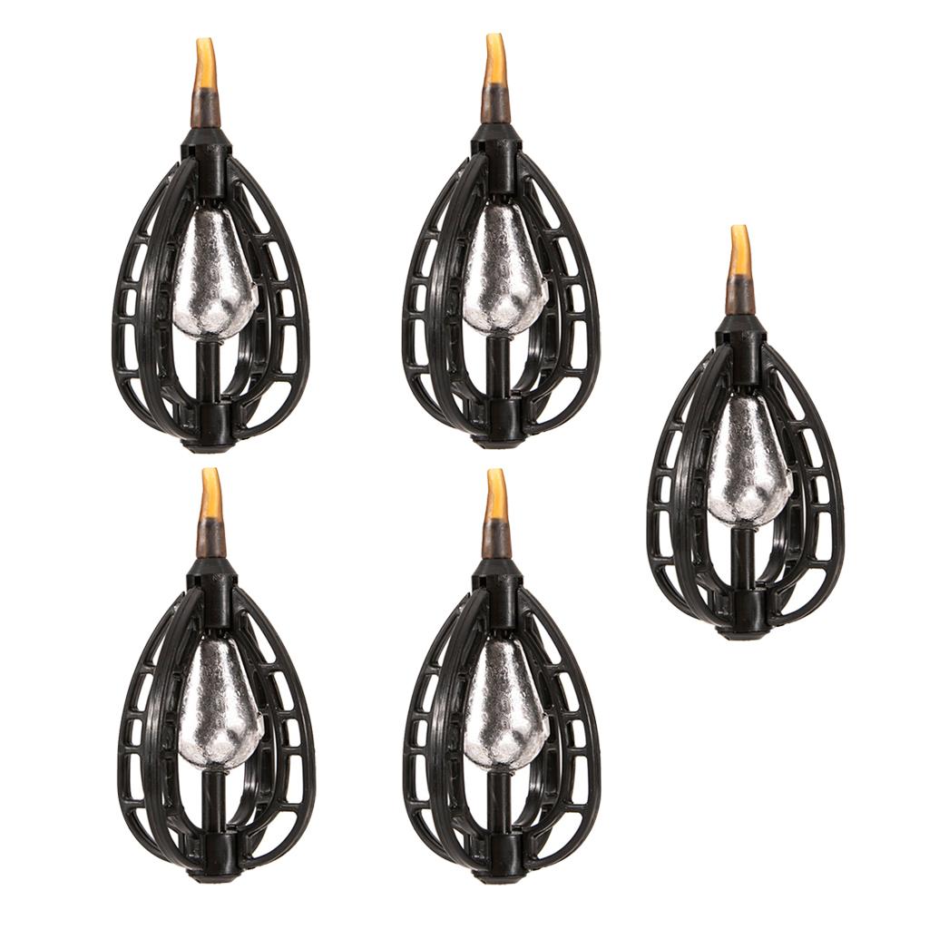 5x ABS Fishing Feeder Carp Сrucian Bream Fishing Tackle Fishing