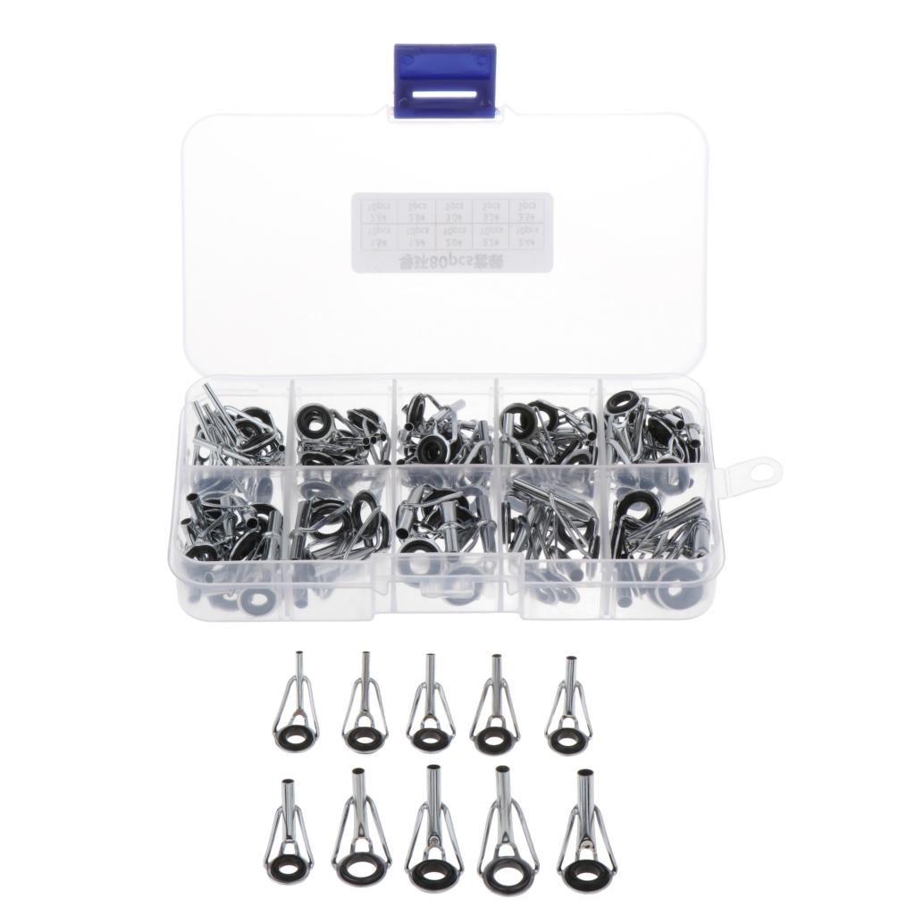 40Pcs Fishing Rod Repair Kit