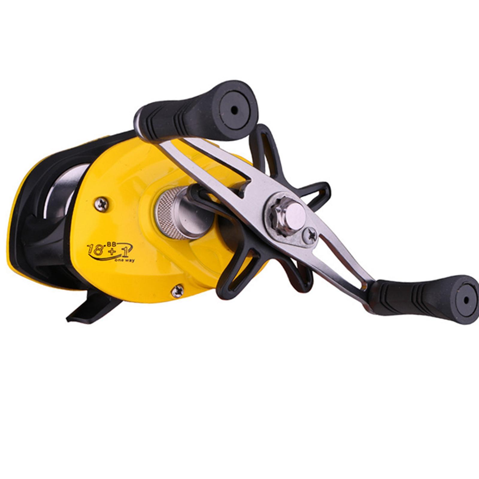 7.2:1 Baitcasting Reel Sealed Drag System Right Left Hand