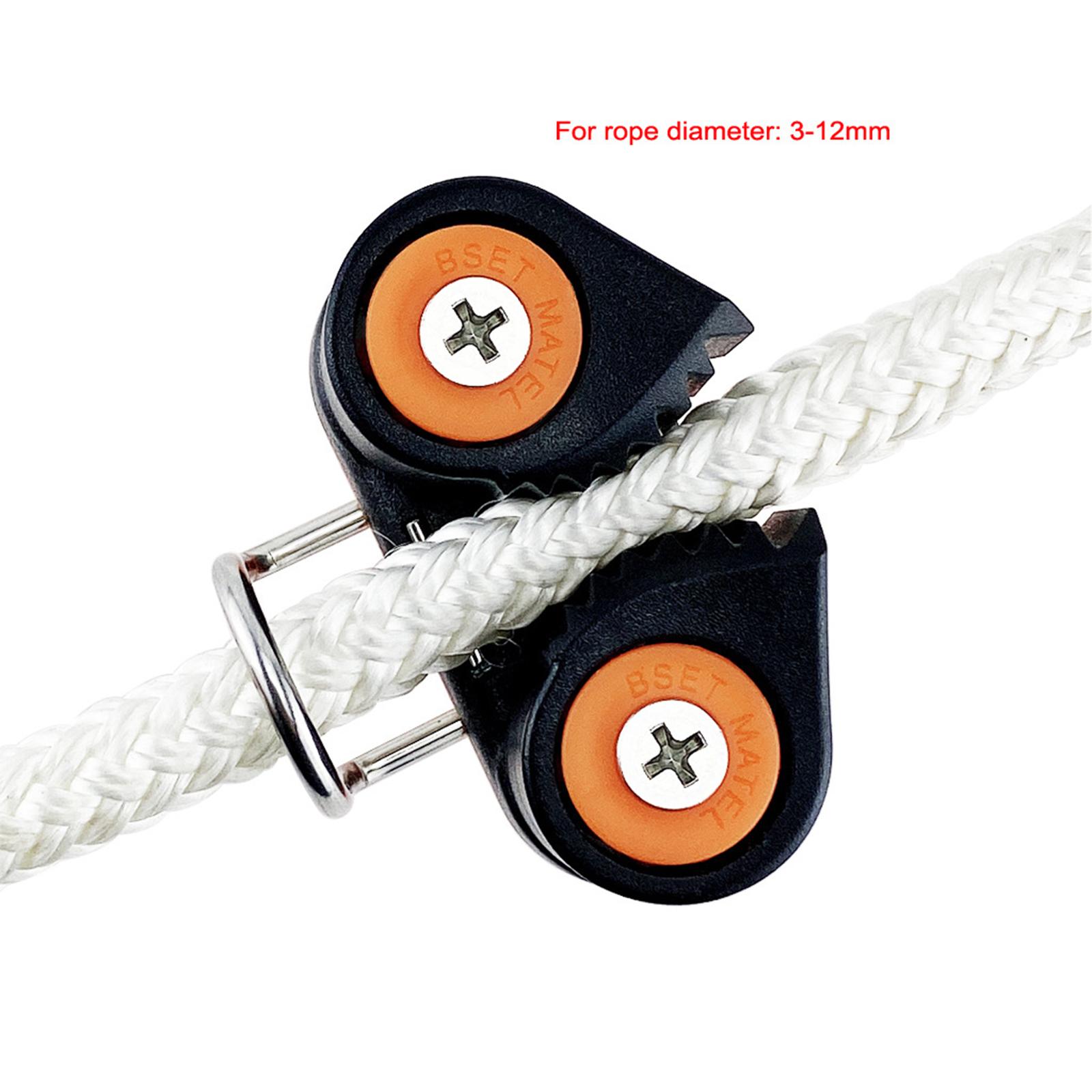Rope Cleats with Wire Flaired Leading Ring Direct Replace Sailboat Cam Cleat