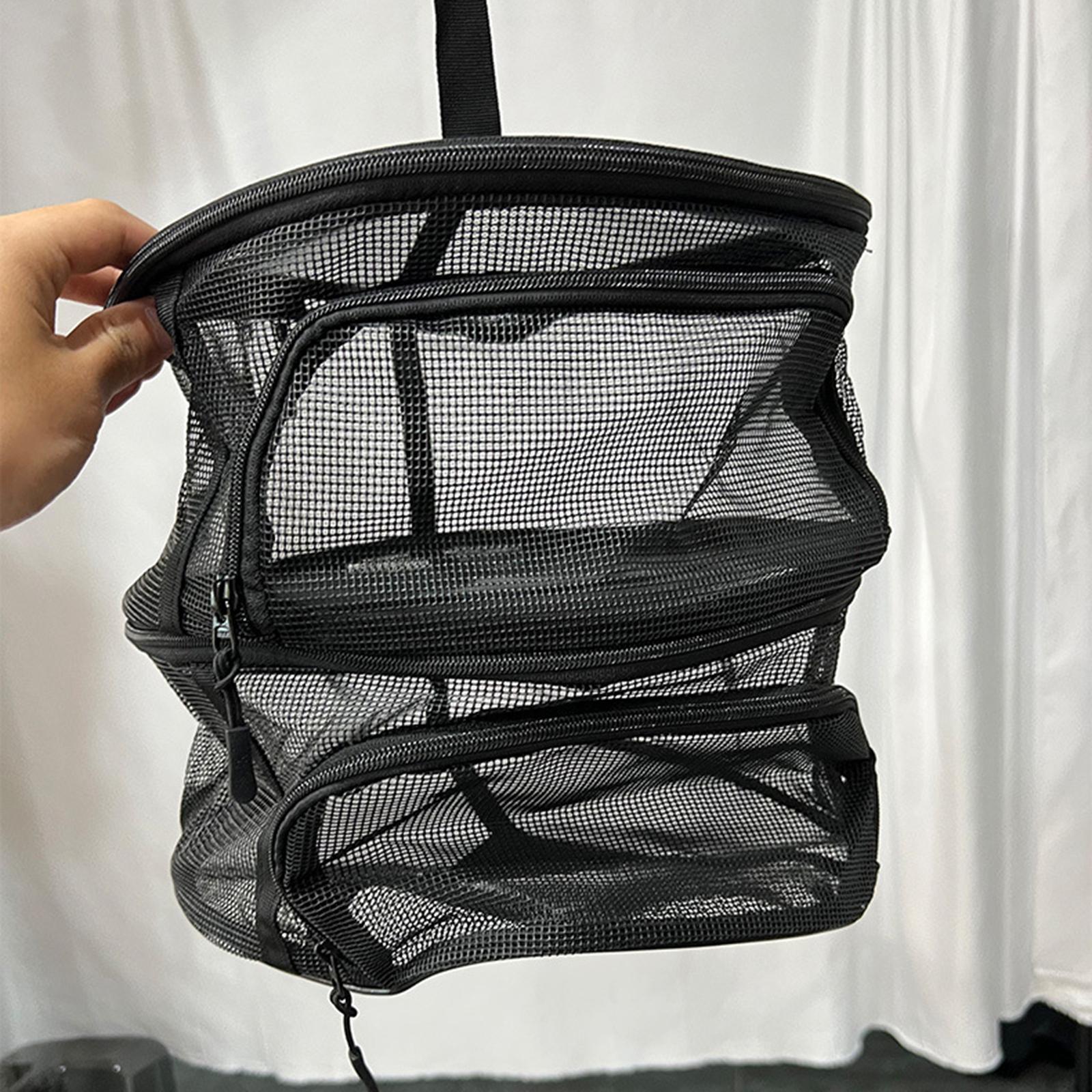 Drying Net Fruits Vegetables Hanging Mesh Drying Rack Waterproof Drain Basket