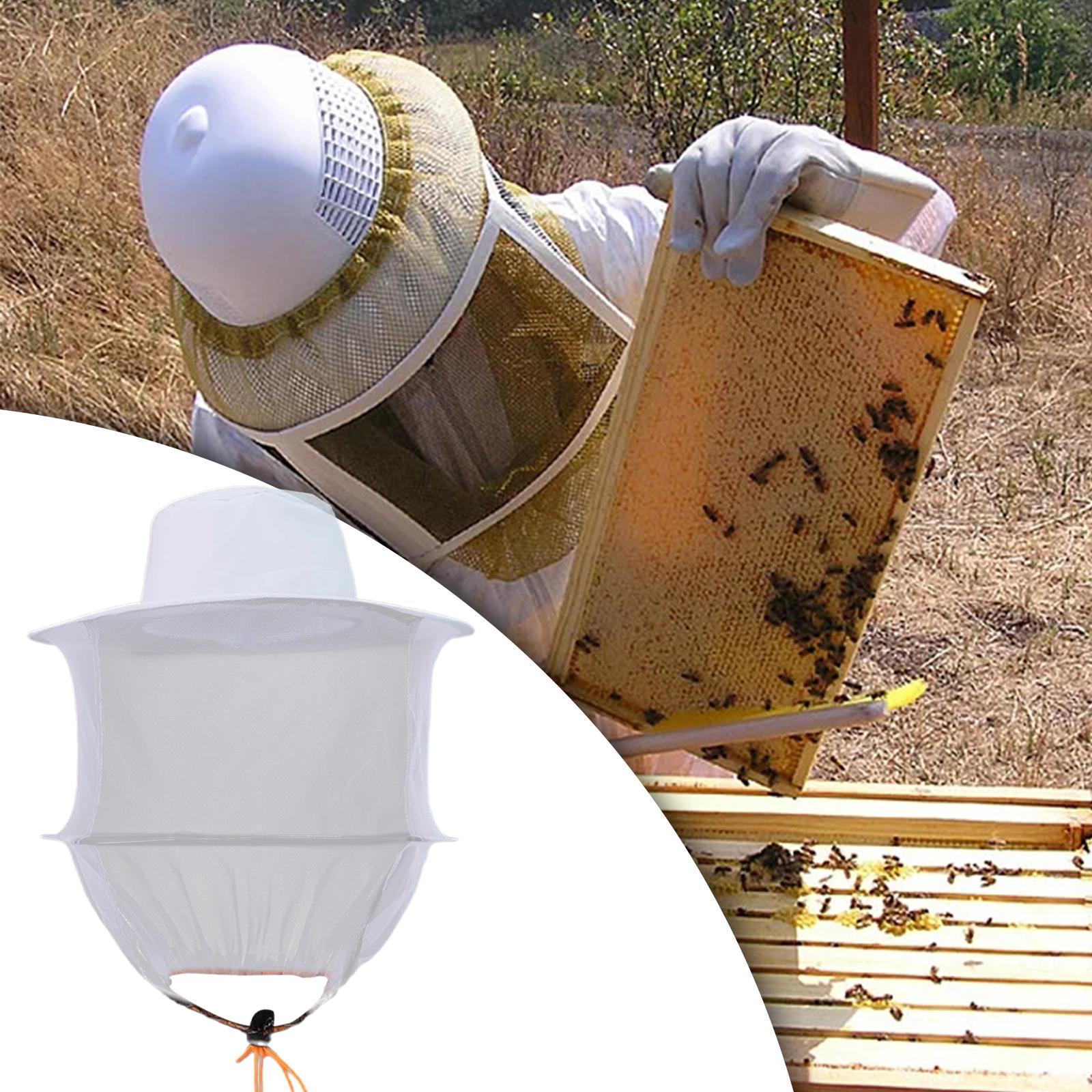 Beekeeping Netting Hat Beekeeper Hat with Mesh for Outdoor Camping