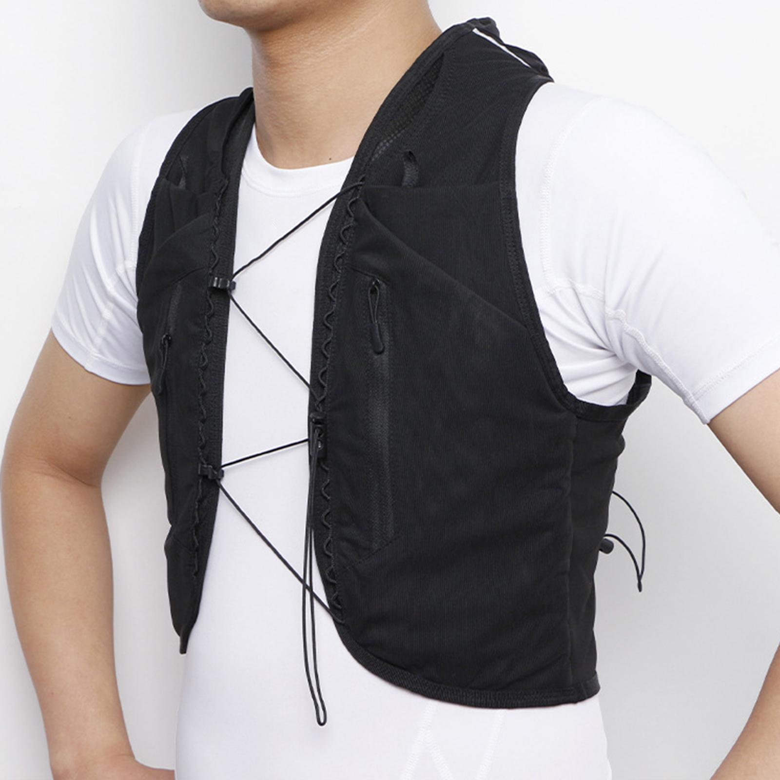 Hydration Vest Adjustable Lightweight Water Bag for Jogging Camping Climbing XL