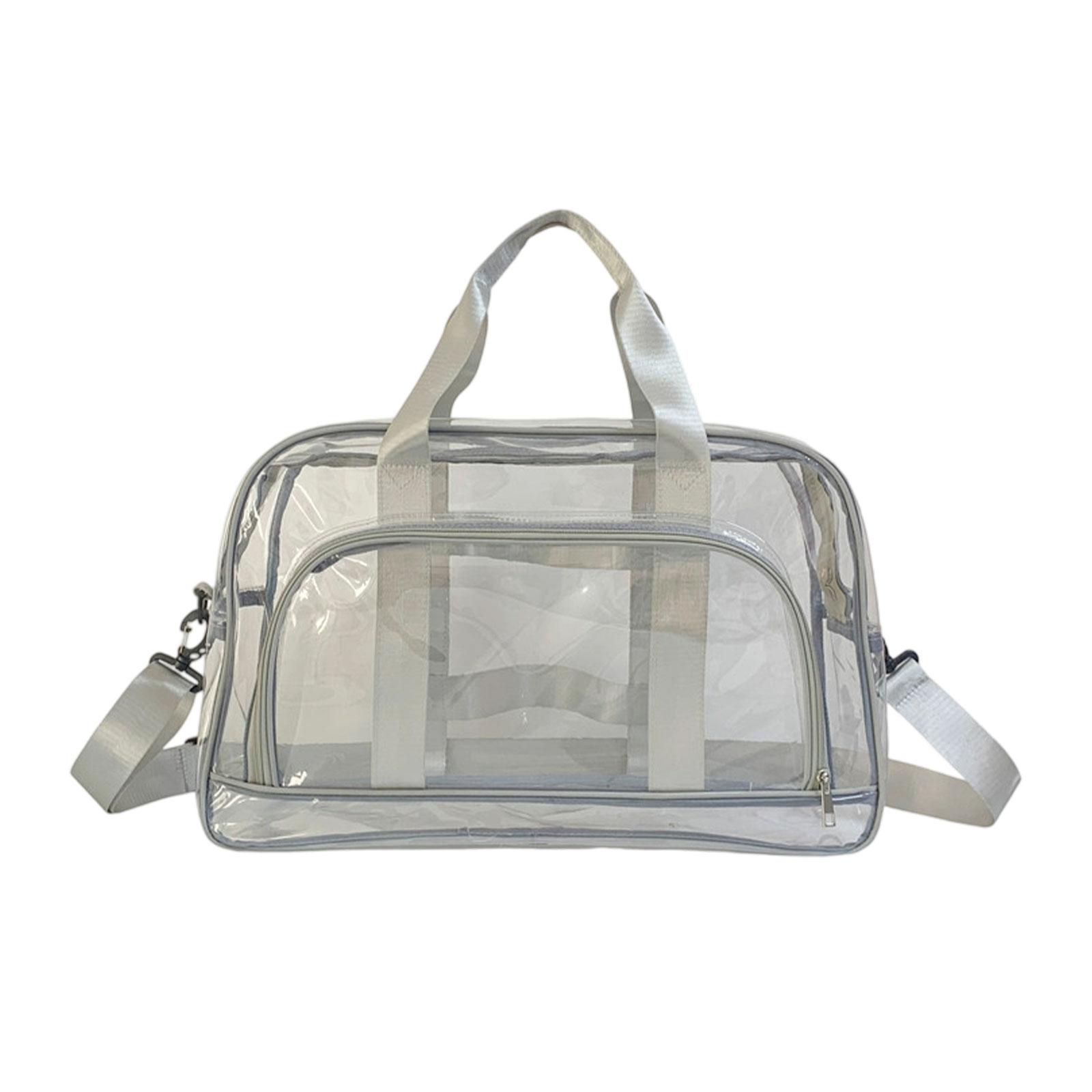 Clear Toiletry Bag Gray