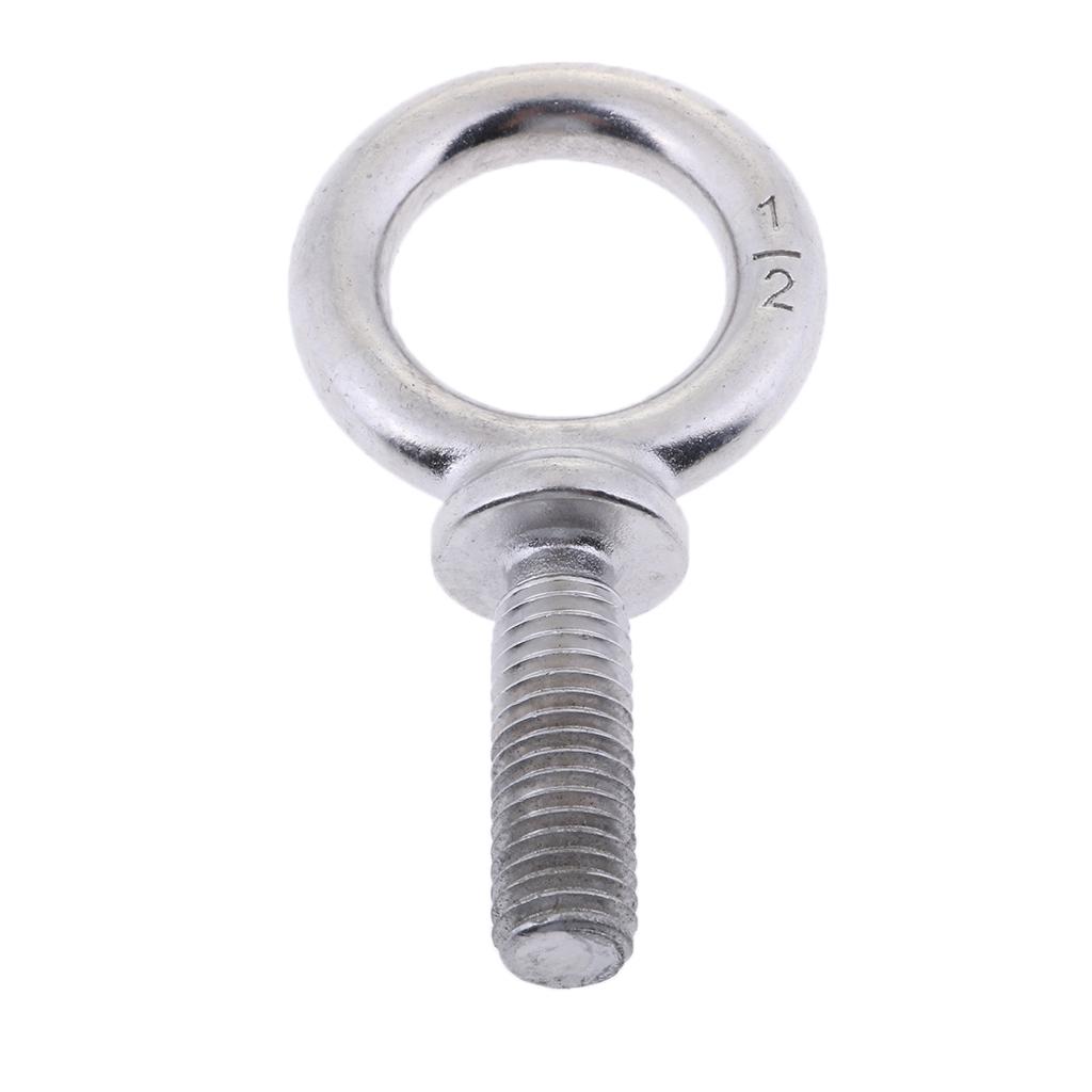 304 Stainless Steel Lifting Eye Bolt Ring Shape Screws Nuts Part M10