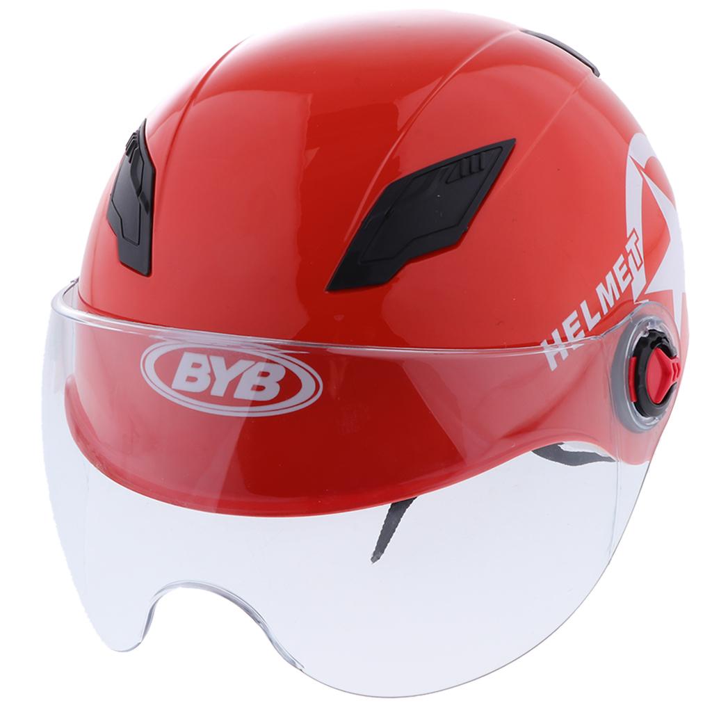 Motorcycle ATV Helmet Dual Visor Scooter Motorbike Safety Helmet eBay