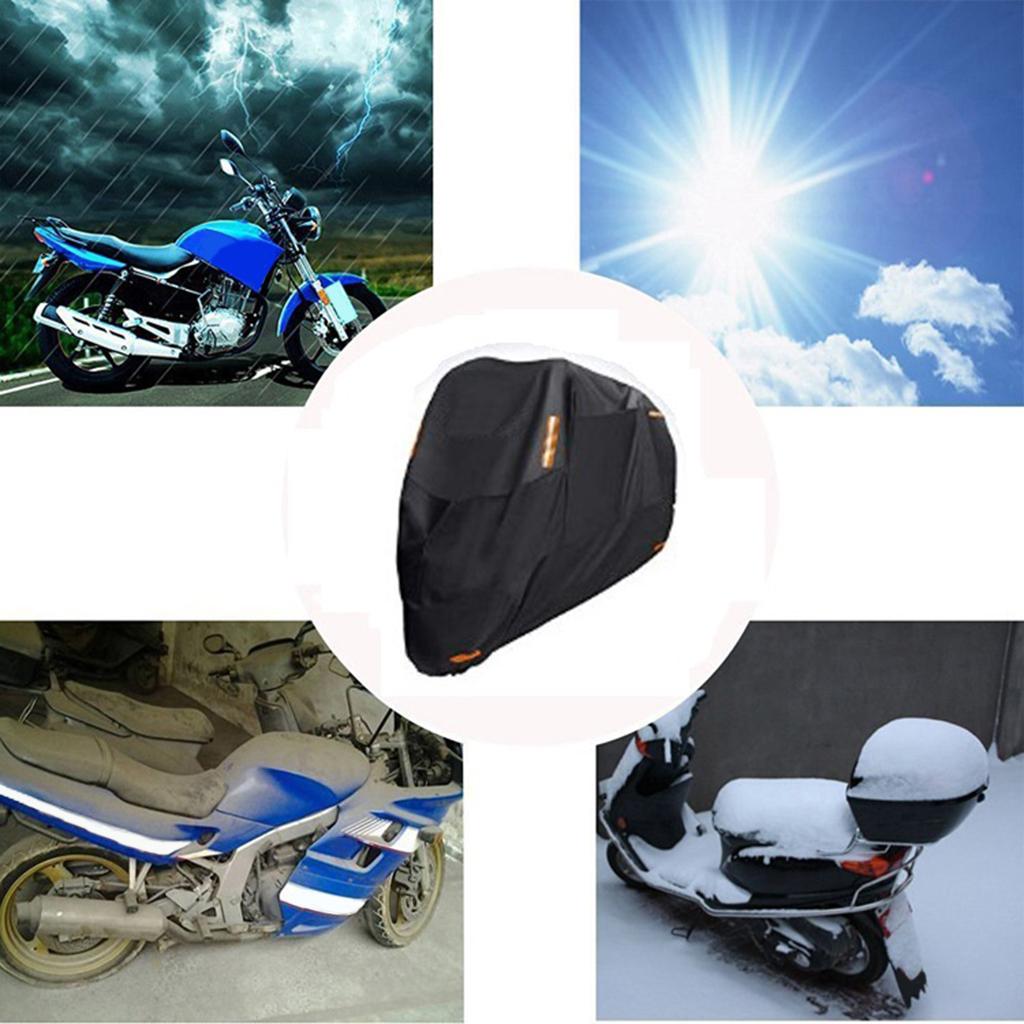 Vehicle Motorcycles Cover Waterproof Night Reflective Sturdy 200x90x100cm