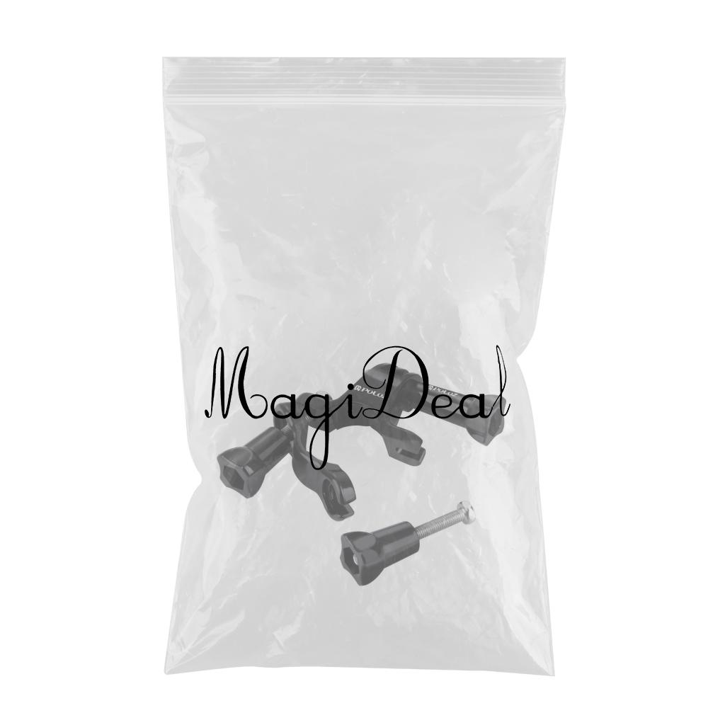 Bike Bicycle Motorcycle Handlebar Mount for GoPro HERO4 Cameras Black