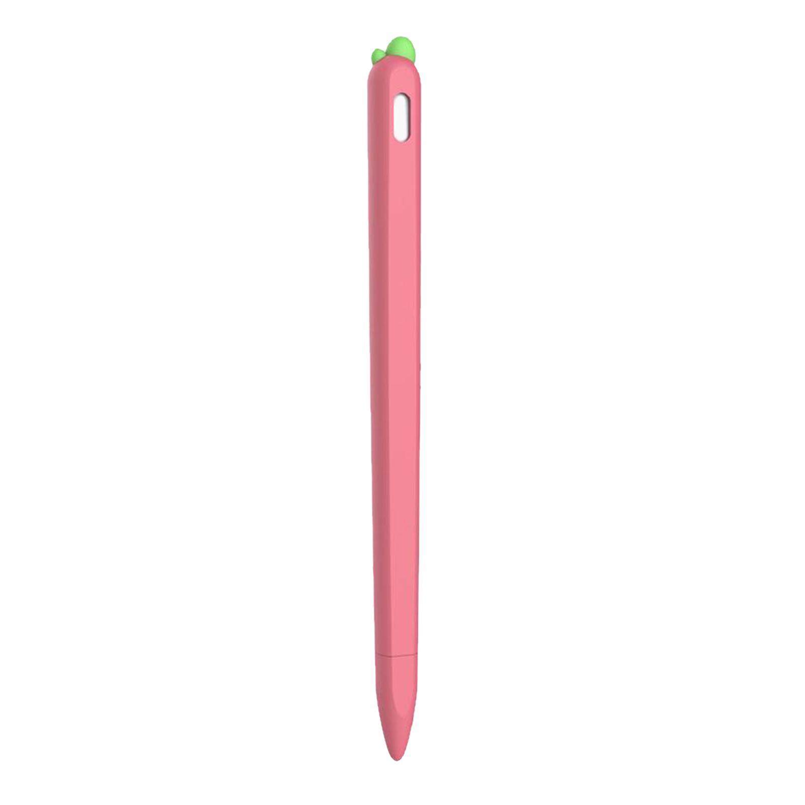 Smooth Grip Silicone Sleeve Holder Protective Case Skin for Apple Pink