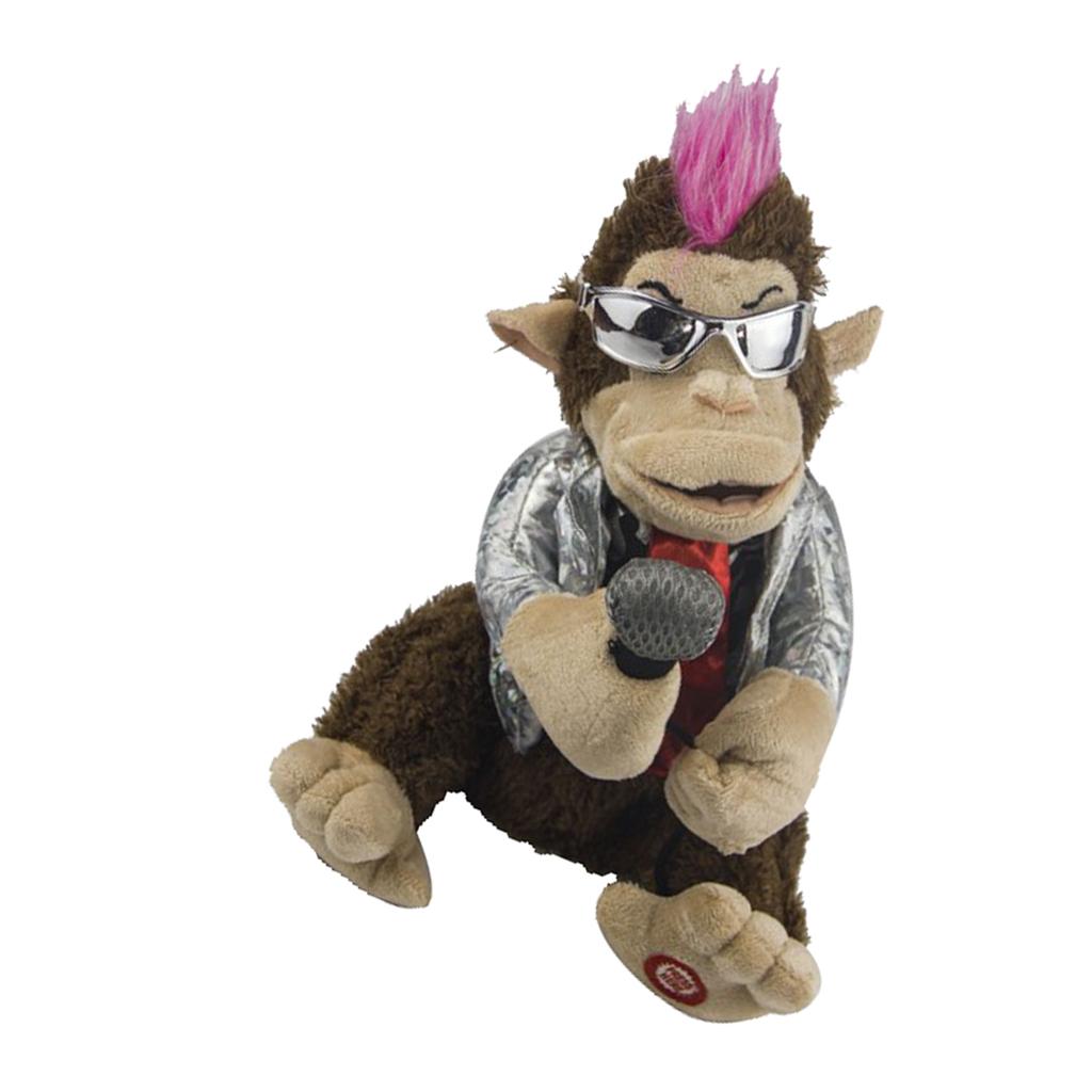 Electric Plush Toy Karaoke Orangutan Animal Doll Kids Toys Creative Gifts