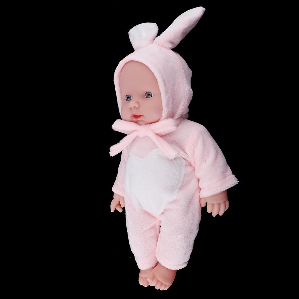 30cm 12inch Handmade Lifelike Soft Vinyl Newborn Baby Doll Birthday Gifts 