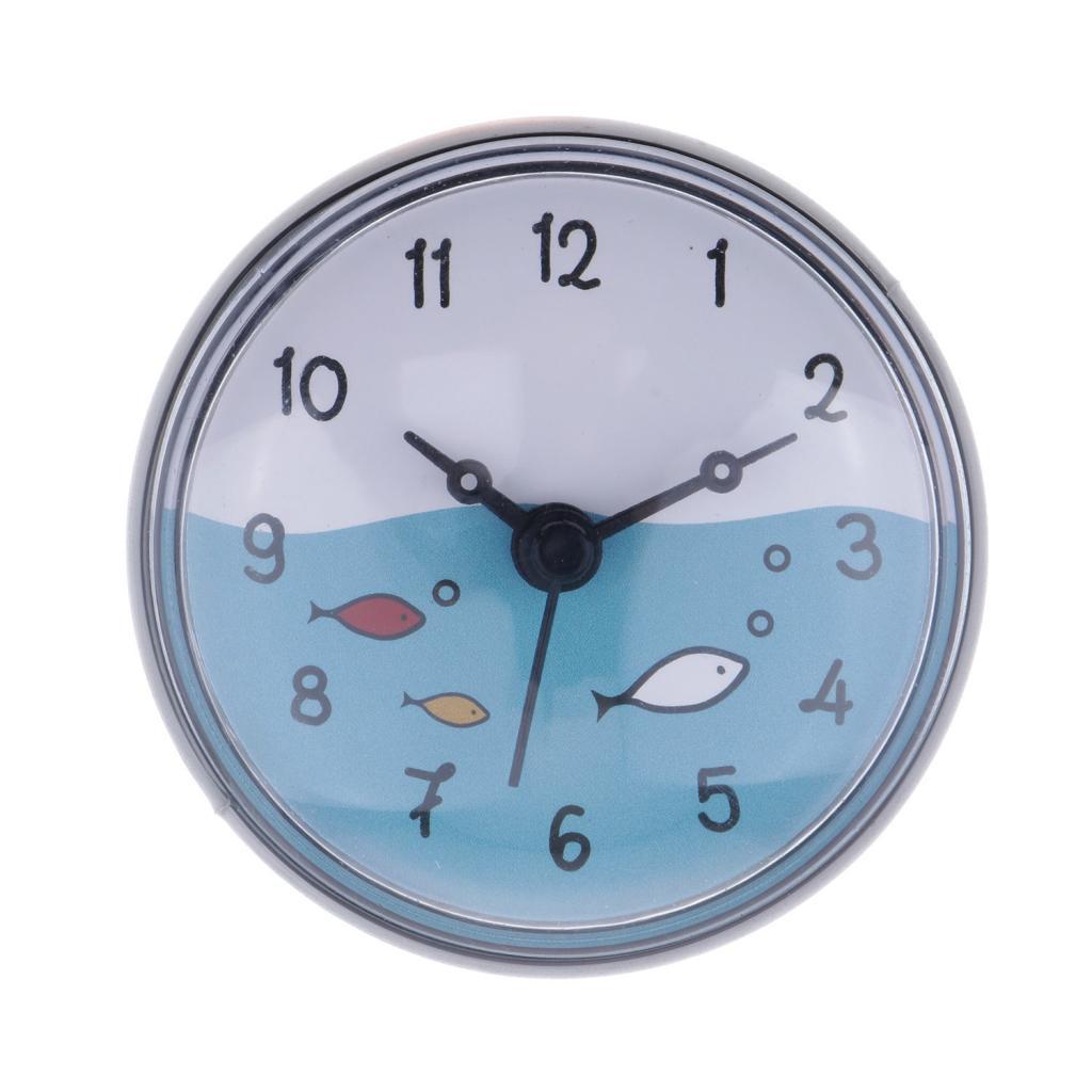 Bathroom Wall Suction Clock