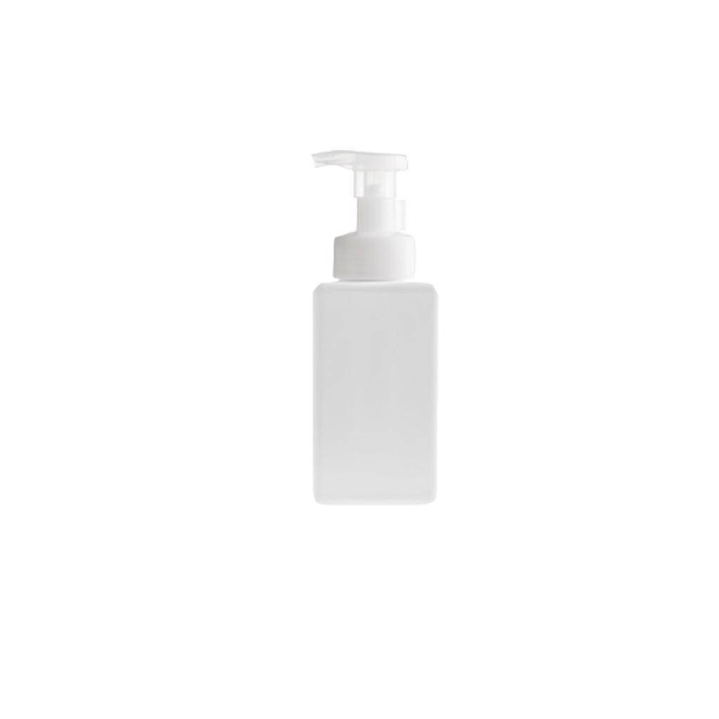 Refillable Foam Pump Dispenser Foaming Split Bottle 450ml White