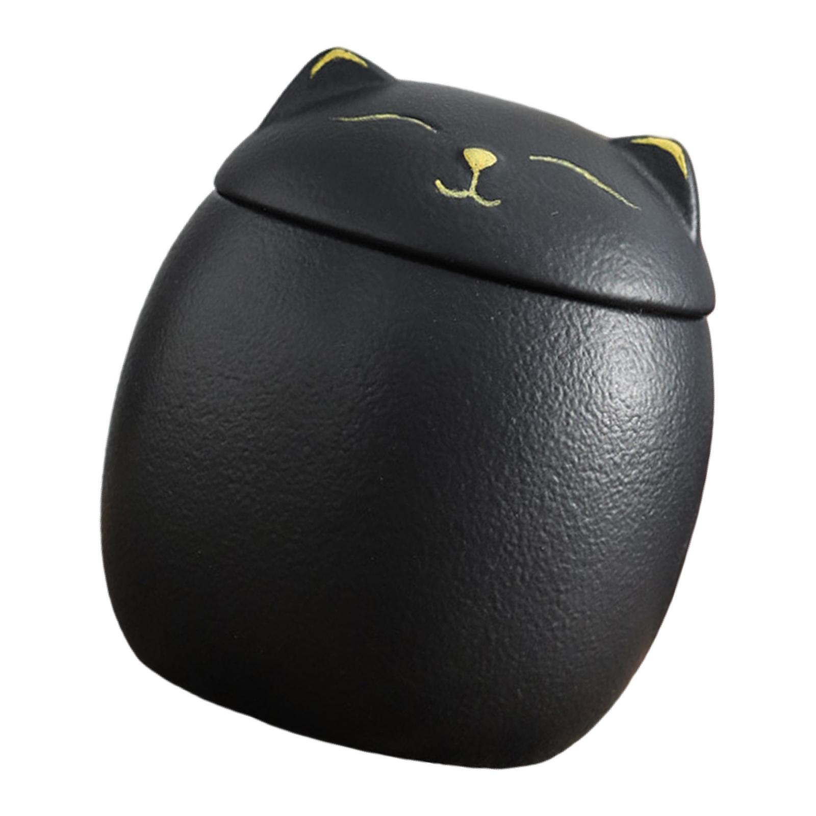 Cat Shape Ceramic Canisters