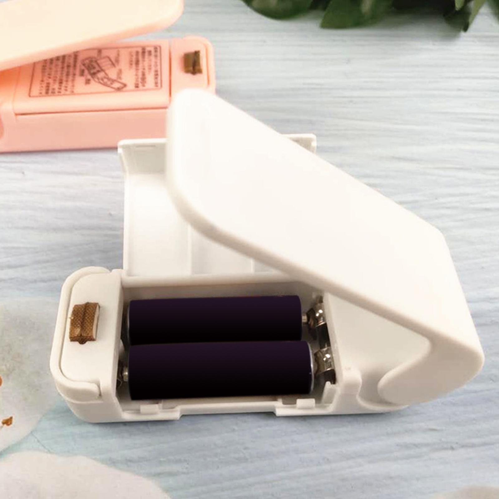 Portable Mini Heat Sealing Machine Household Plastic Bag Sealer White