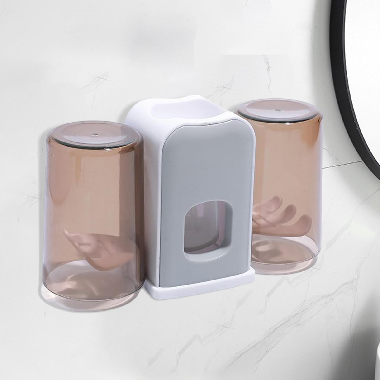 Wall Mounted Toothbrush Holder Bathroom Accessories for Hotel Home Bathroom