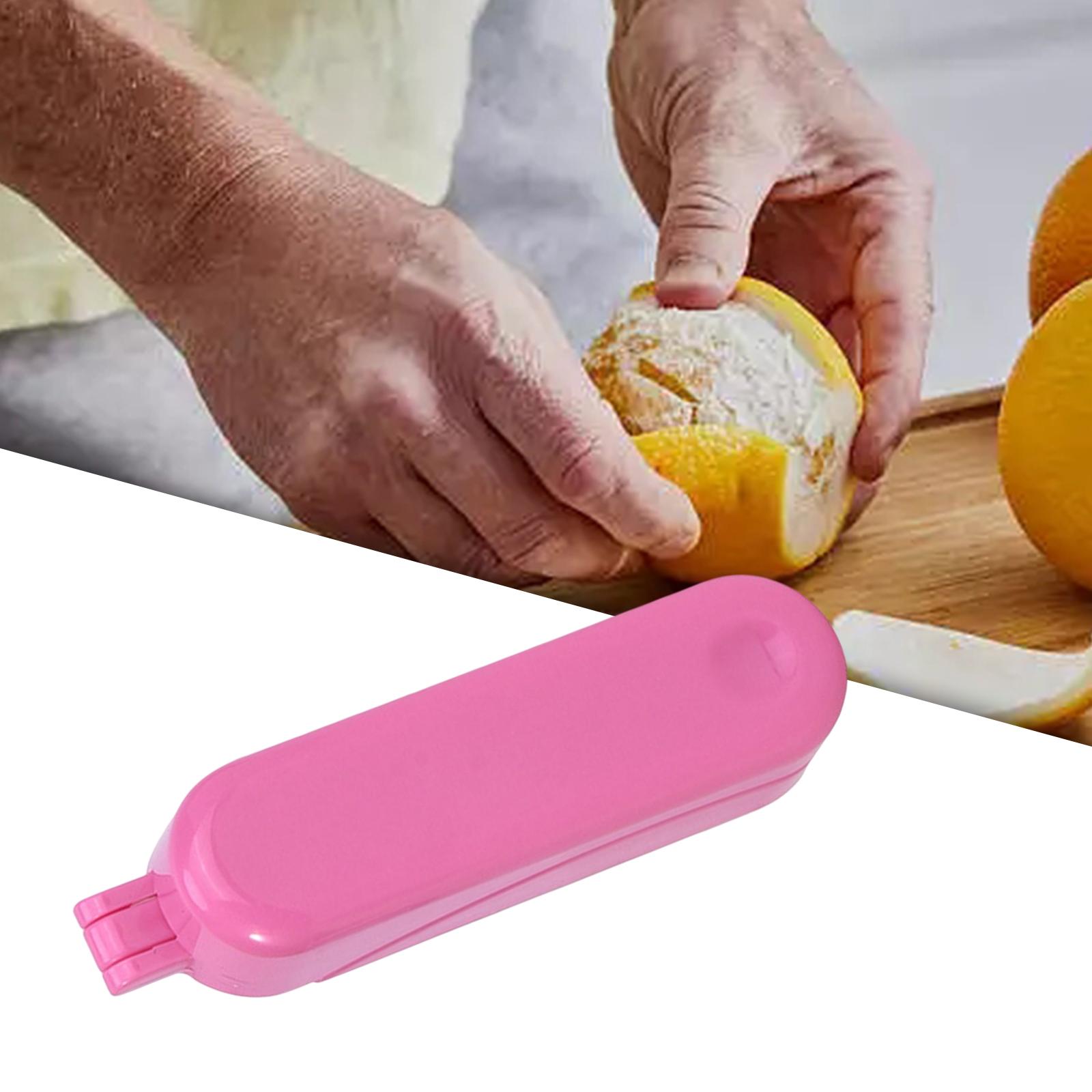 Orange Peelers Kitchen Gadget Orange Opener Multi Purpose Red