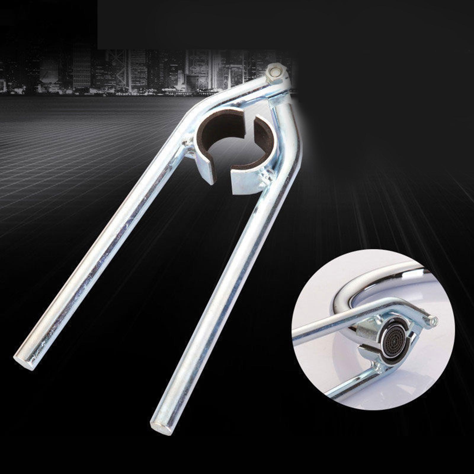 Faucet Spanner Convenient Outer Diameter 21.5~27mm Aerator Wrench argent
