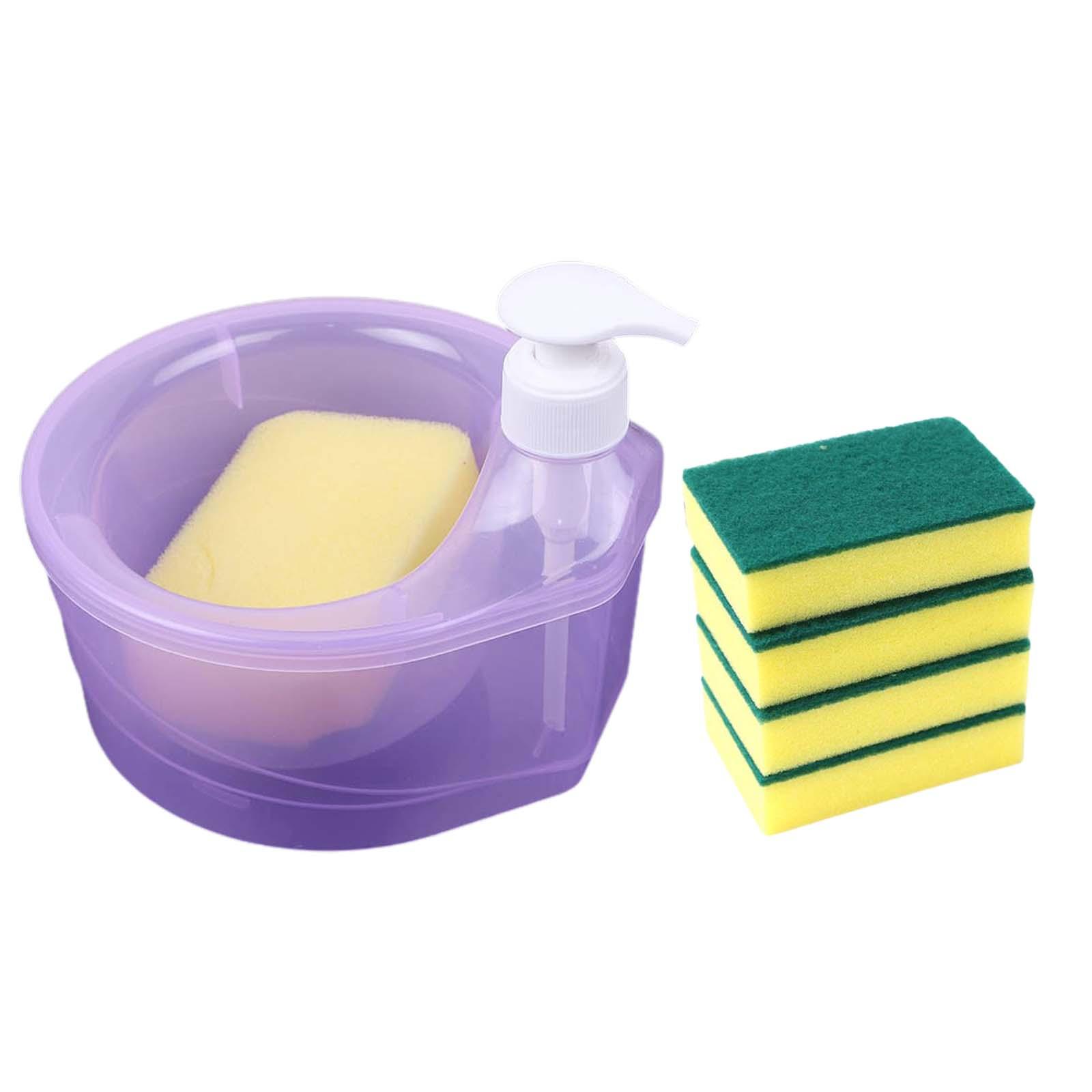 Soap Dispenser Scrubber Holder