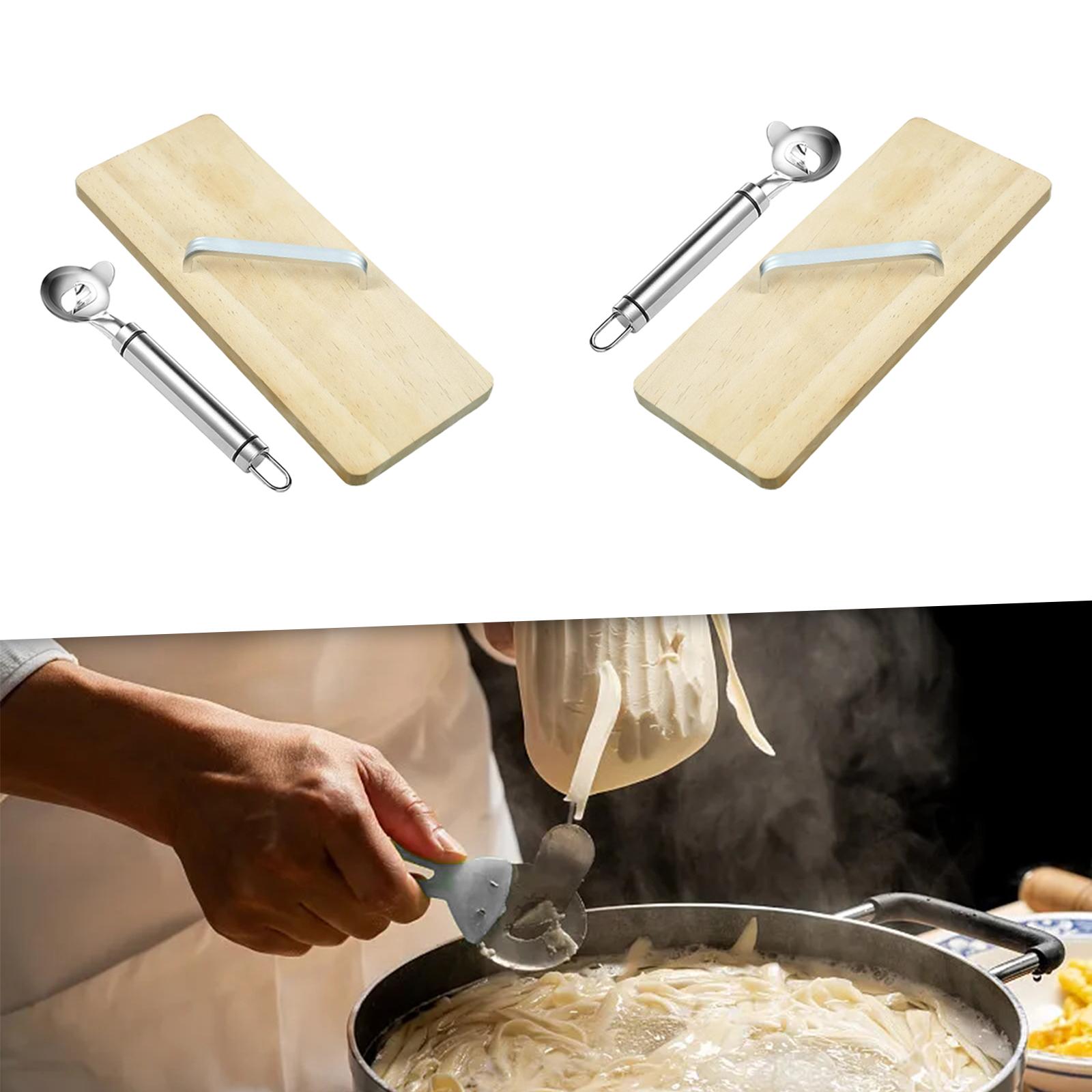 Chinese Noodles Maker Household with Bottom Hanging Hook Noodles Dough Cutter Left