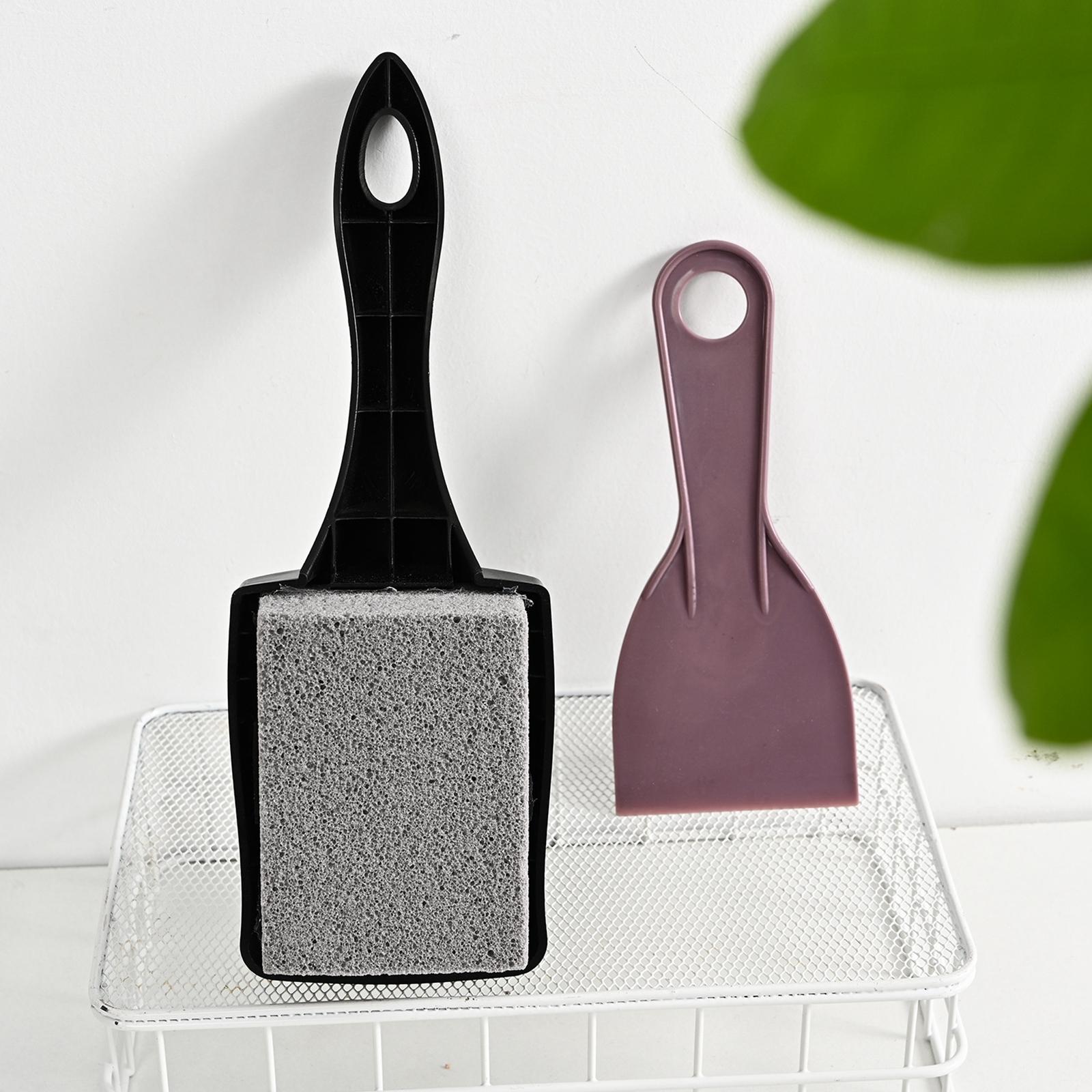 2xGriddle Cleaning Brush Grill Brick Cleaner Bathroom Restaurants Pumice Stone