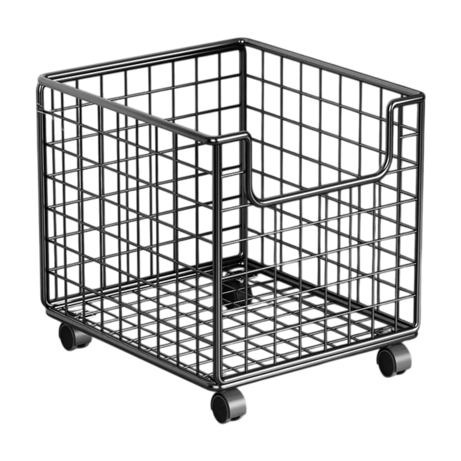 Kitchen Storage Cart Sturdy Rolling Cart for Living Room Dining Room Kitchen