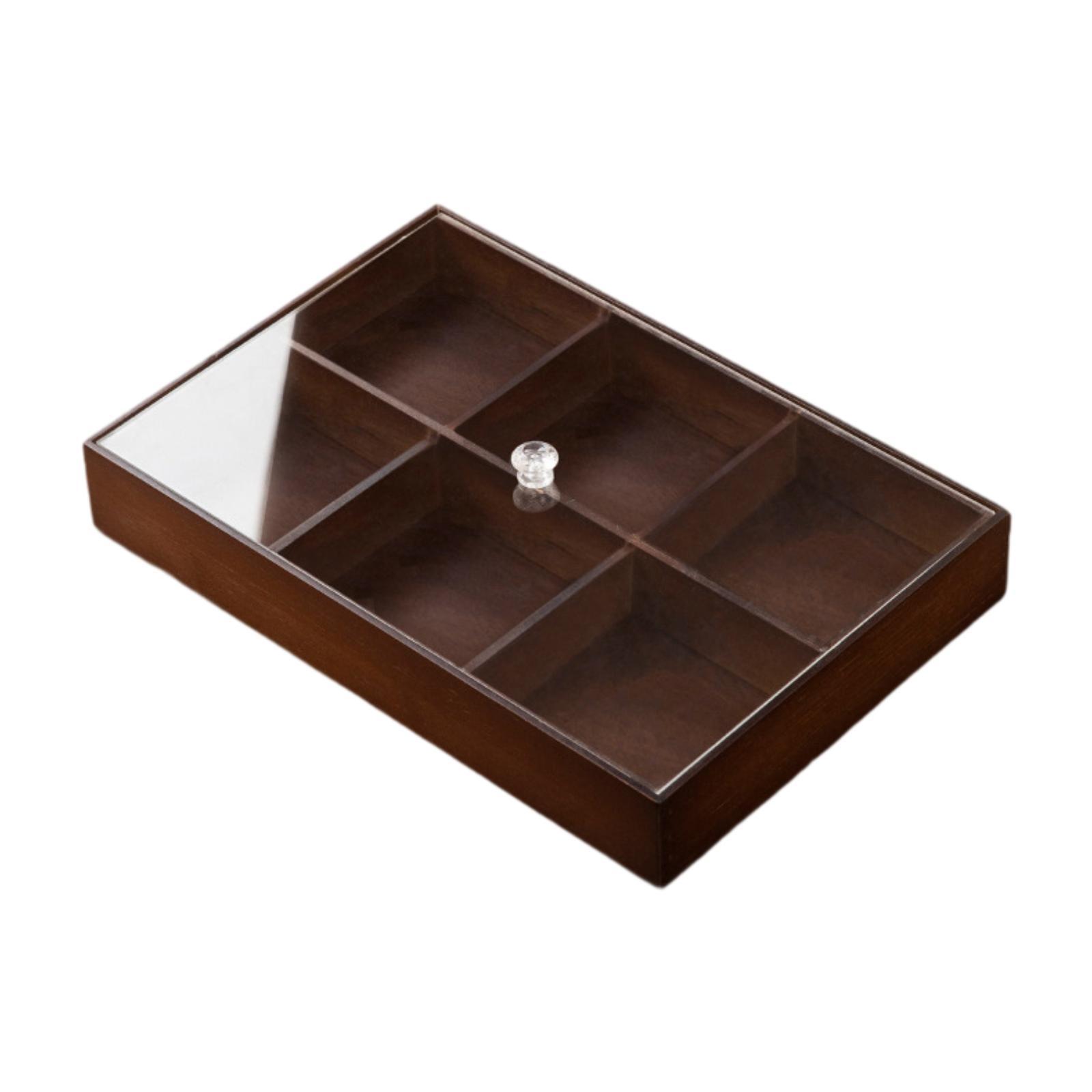 Bamboo Dried Fruit Tray with Lid