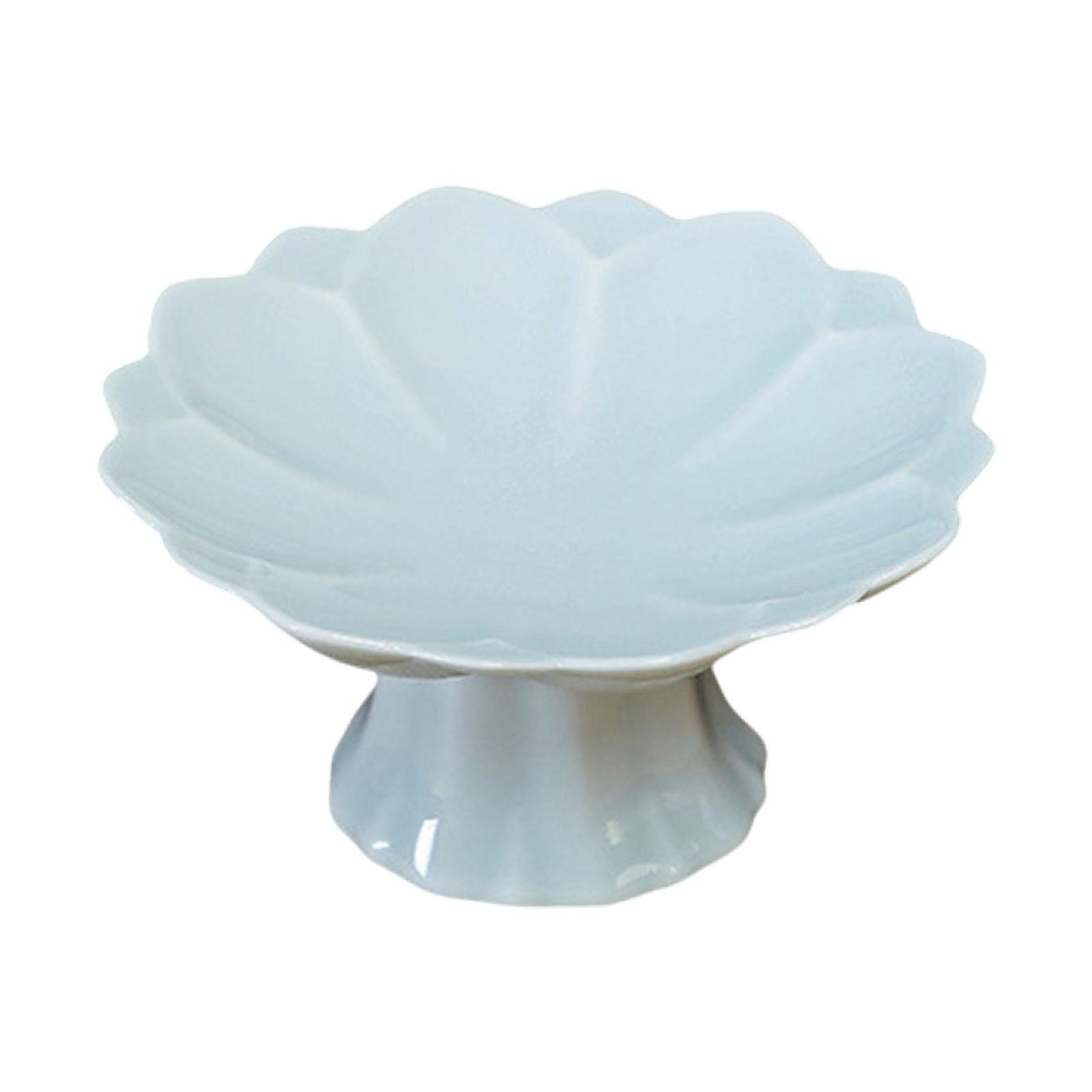 Footed Ceramic Plate