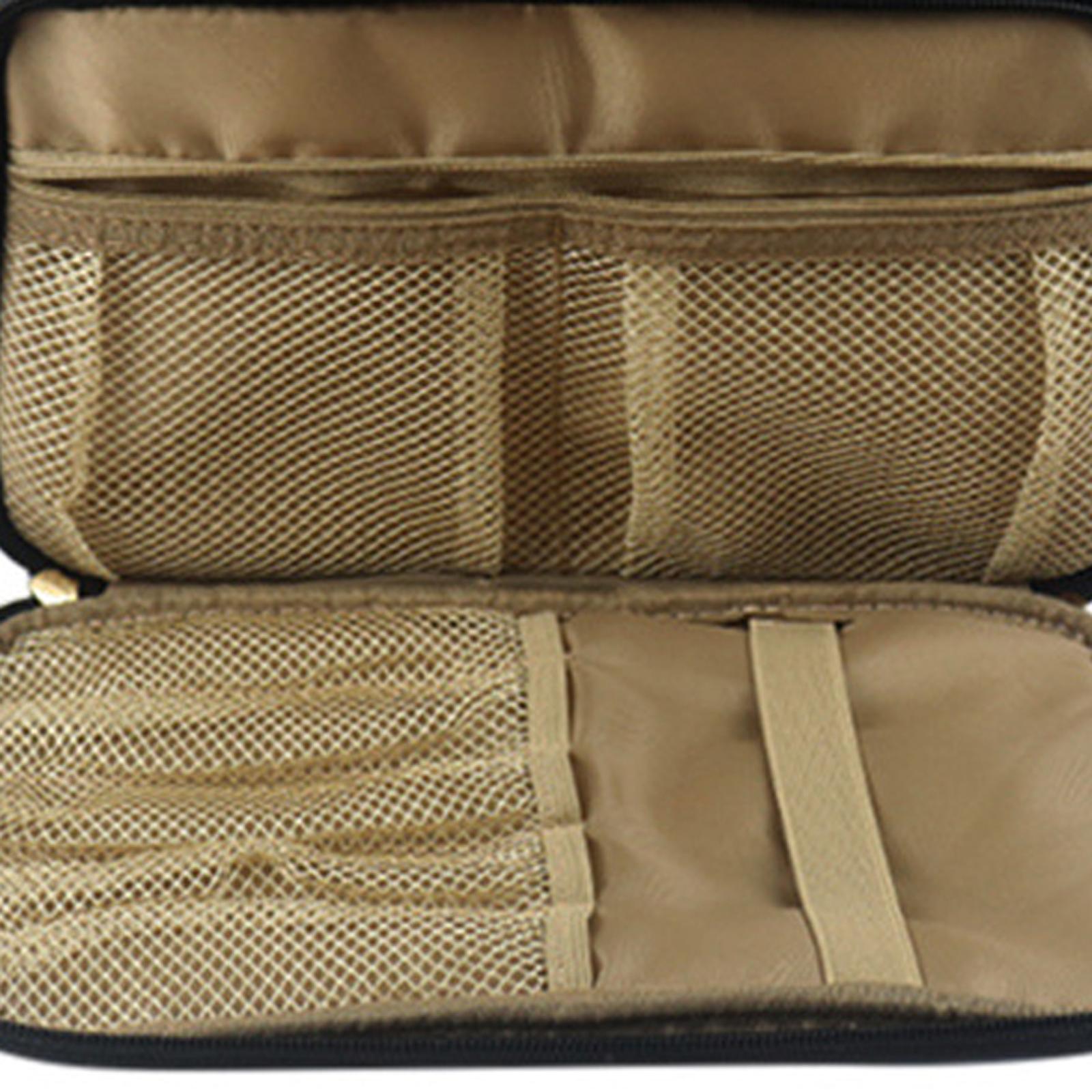 Toiletry Bag Waterproof Makeup Cosmetic Bag Zippered for Conditioner Shampoo