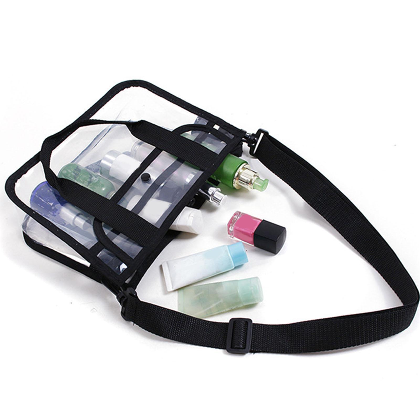 Transparent Handbag Pouch clear ba Stadium for Business Trip beach