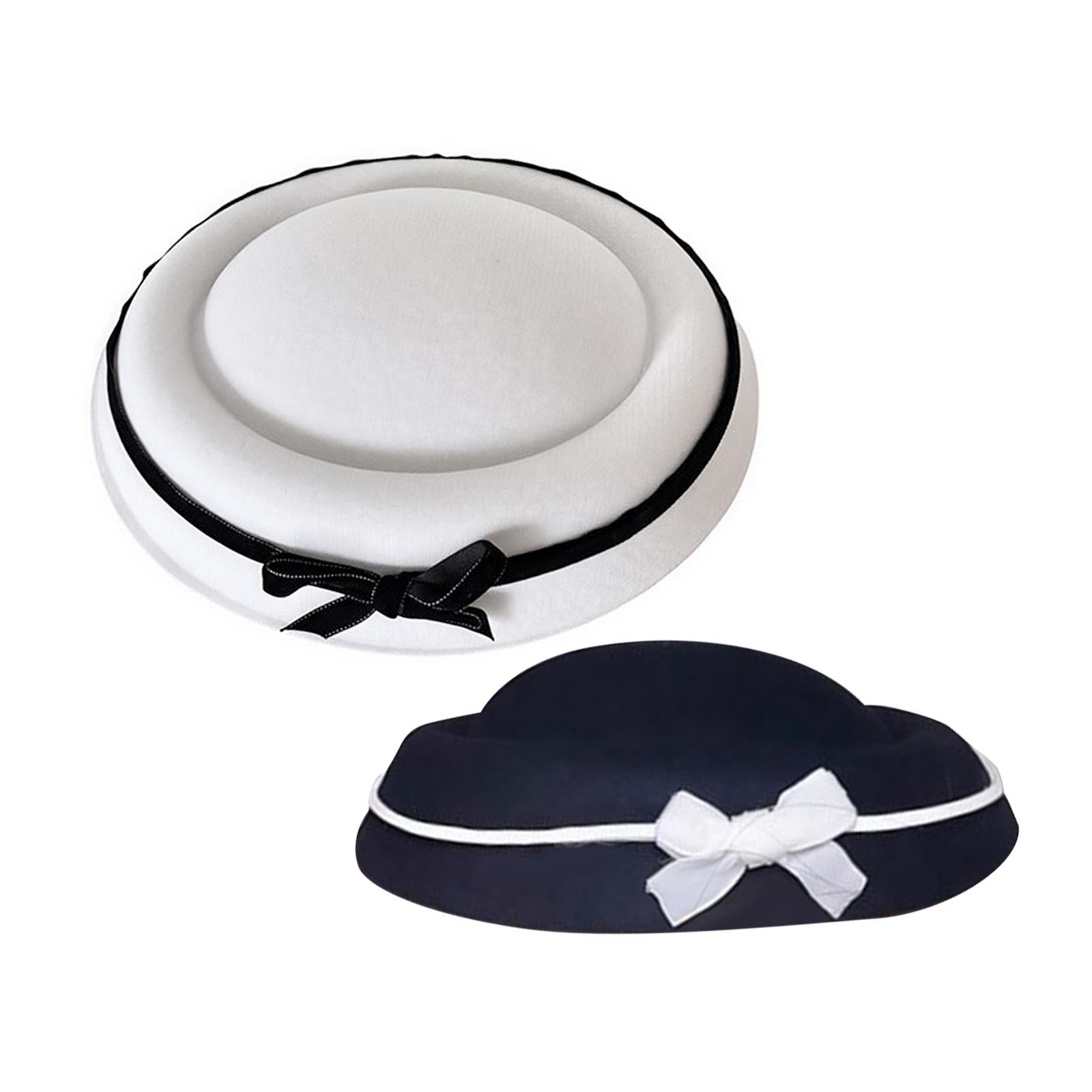 Sailor Hat Bowknot Cloche
