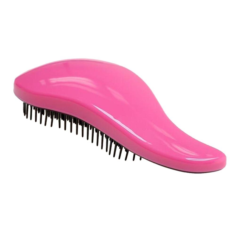 Hair Brush Detangling Comb Shower Hair Brush Salon Styling Hair Comb Rose