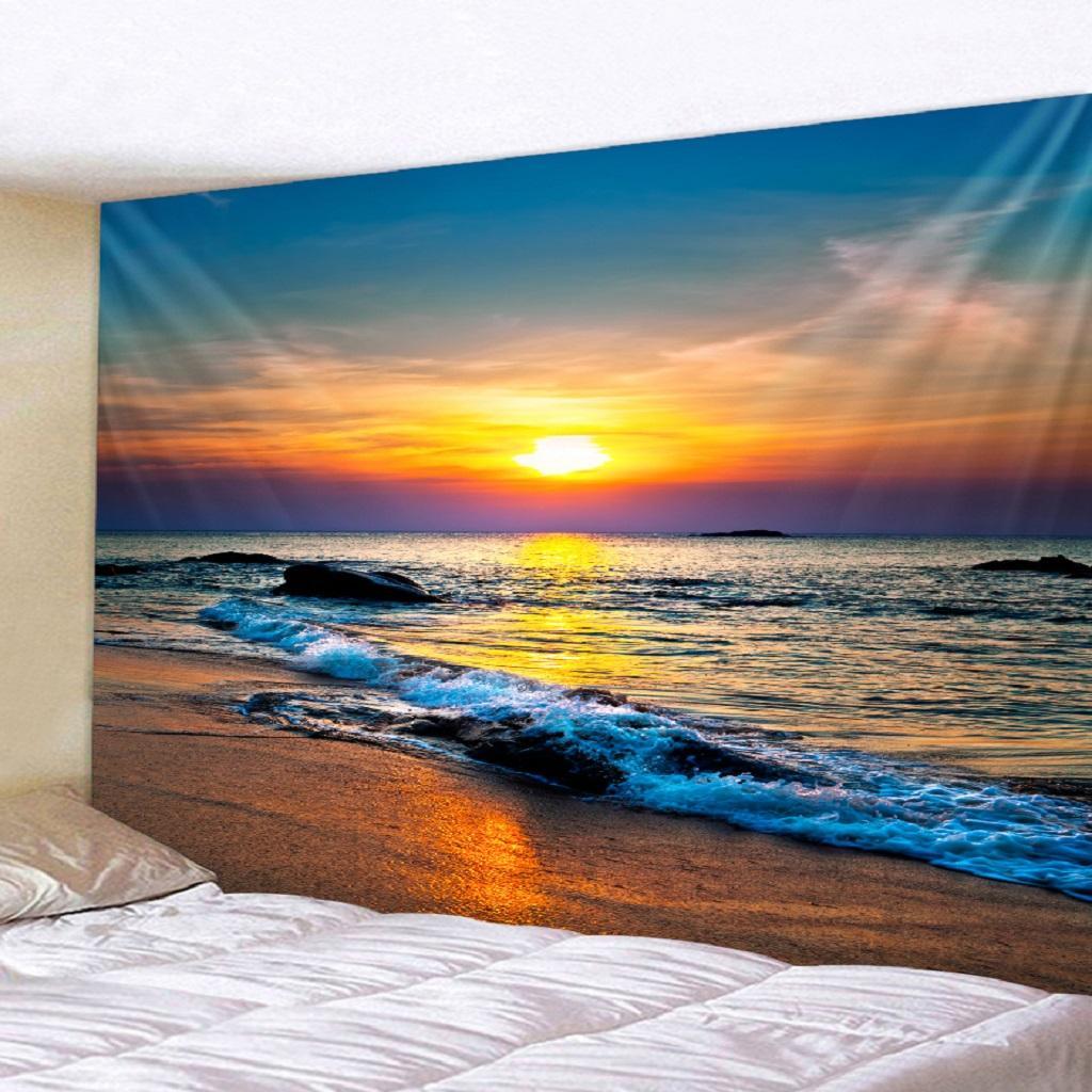 sunset Scenery Theme Wall Hanging Tapestry 200x150CM