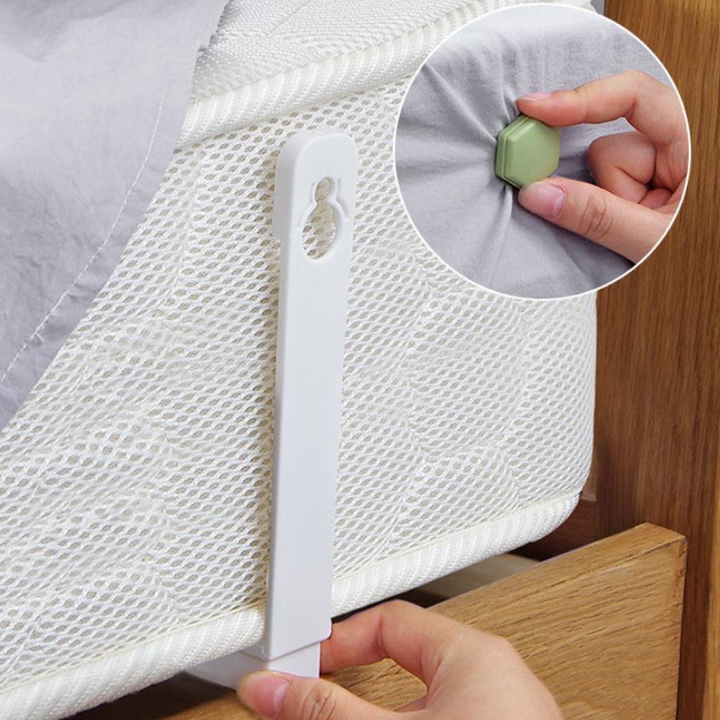 4Pcs/Set Bed Sheet Holders Keeping Your Sheets On Mattress Green