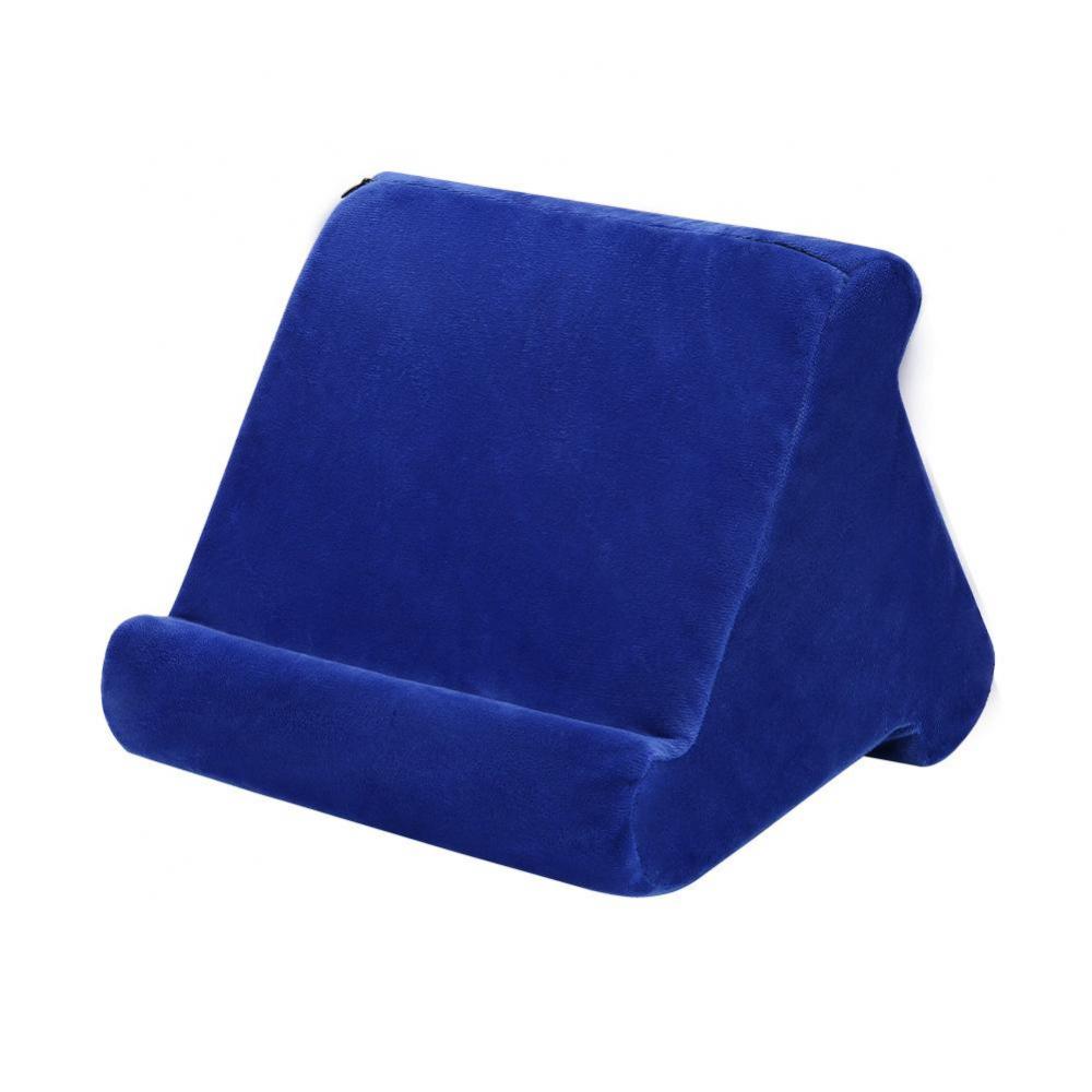 Tablet Pillow Holder Multi-Angle Phone Support Book Rest Stands Blue