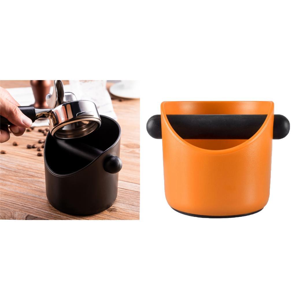 Coffee Knock Box Style Anti Slip Coffee Machine Accs style 2 orange