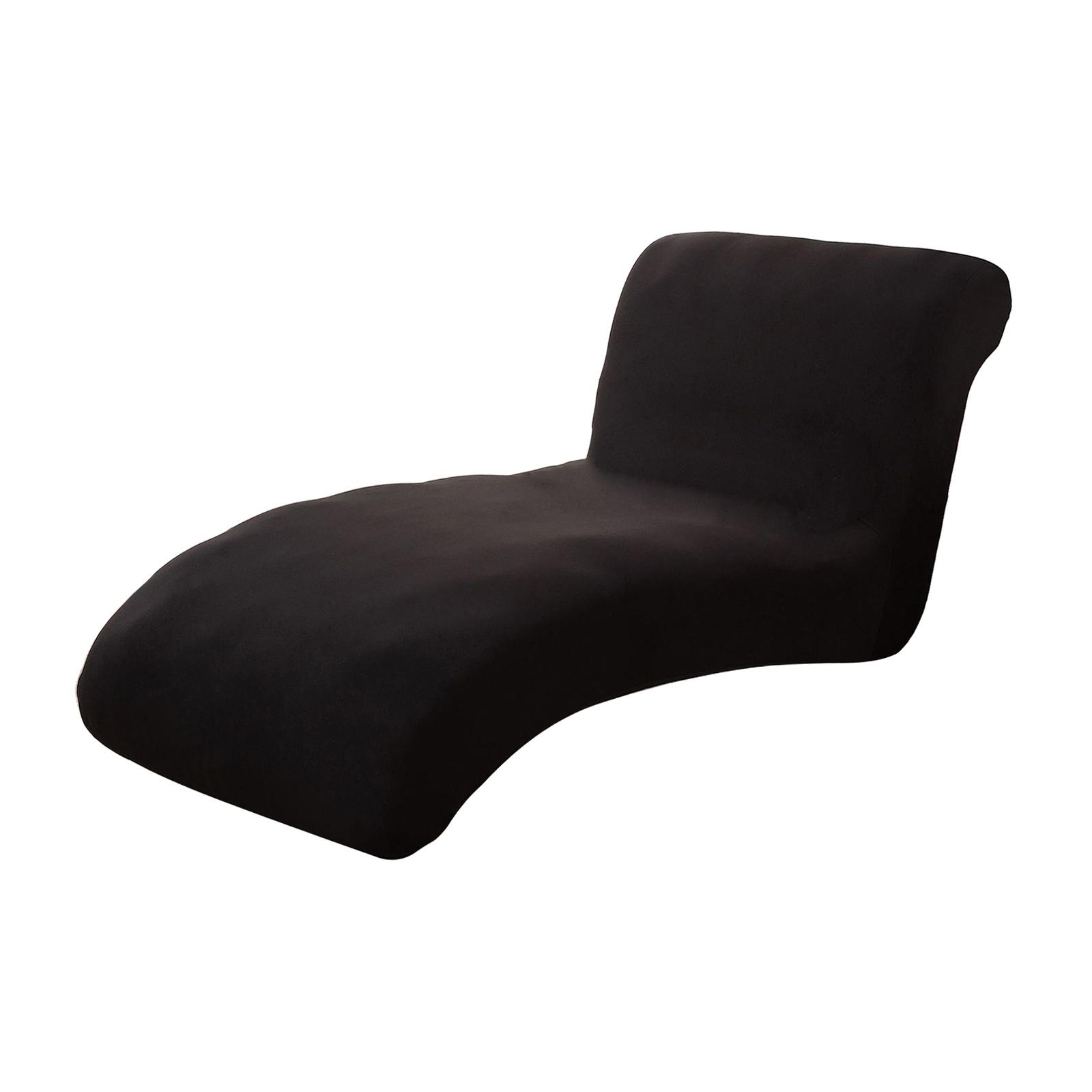 Lounge Chaise Covers Black