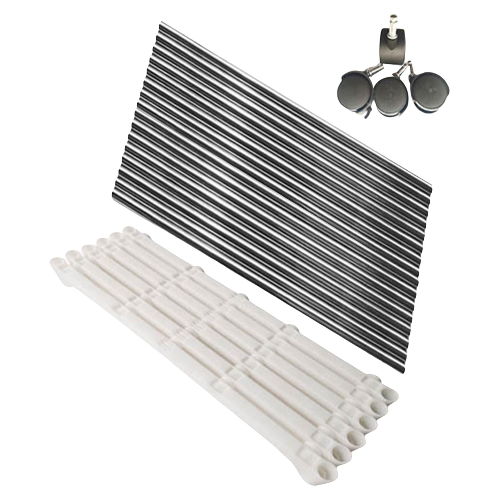 Dryer Clothes Hanger with Brake Wheel Clothes Rail Large Easy to Move