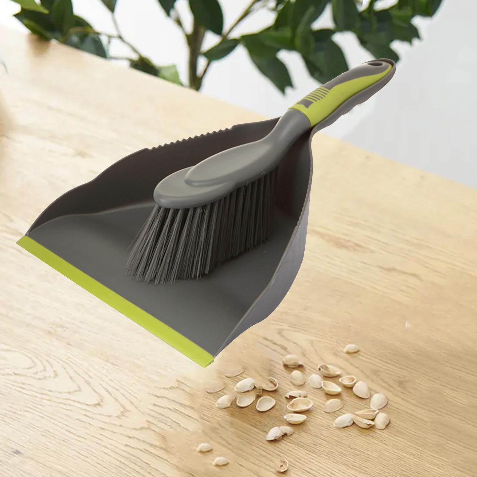 Mini Broom and Dustpan Set Table Cleaning Brush for Beds Countertop