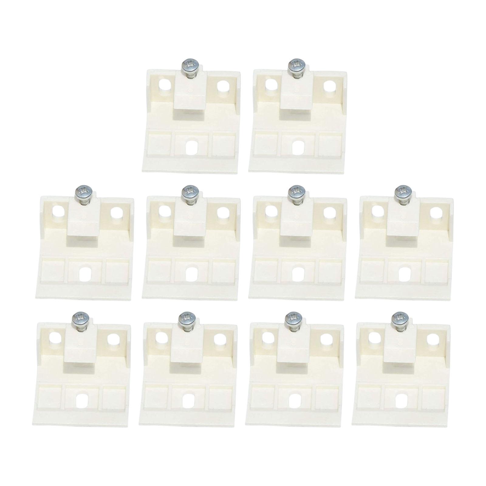 Headrail Support Bracket Clips 10Pcs