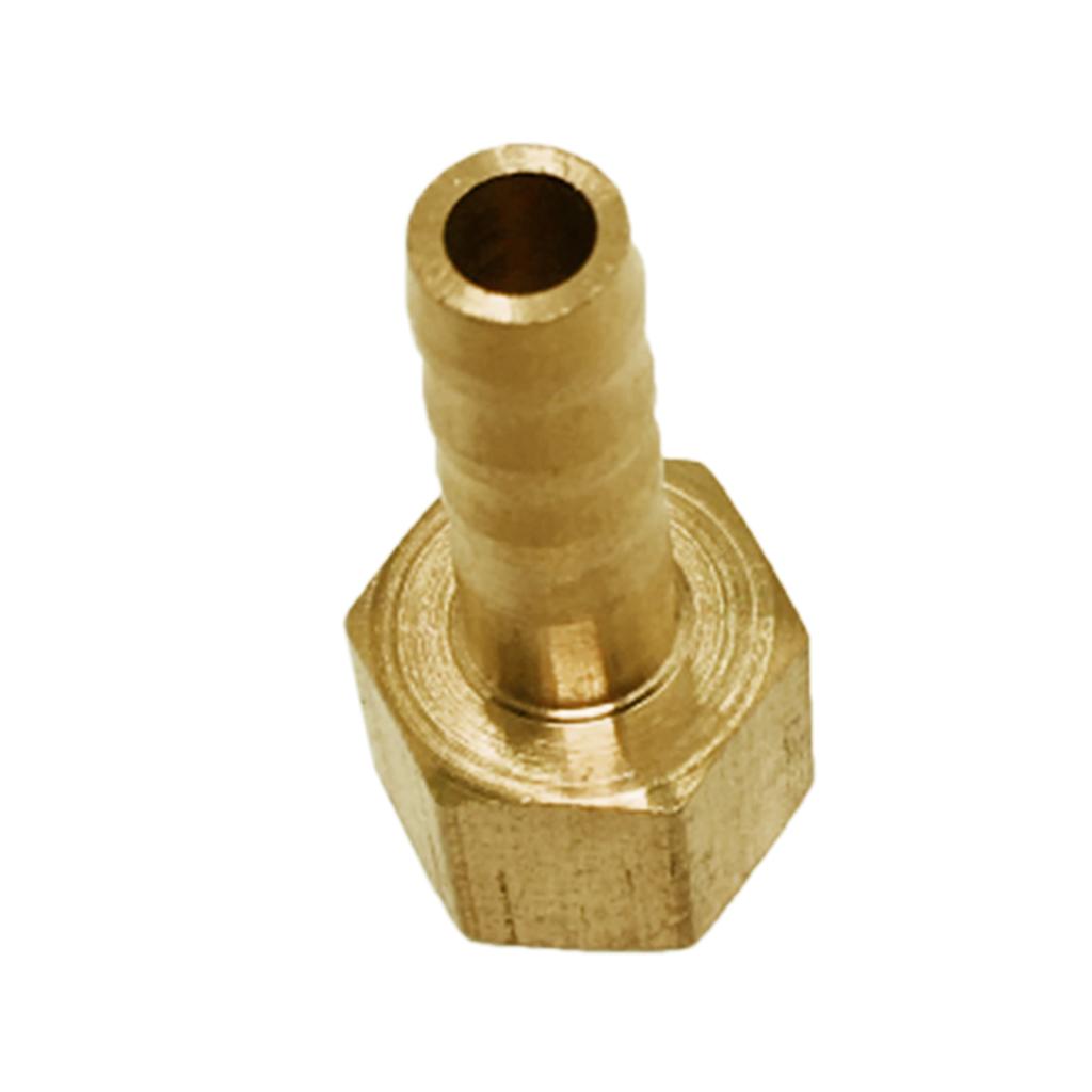 Brass Air Hose Coupler Connect Female Pipe Kit Industrial Fittings DN6x6mm