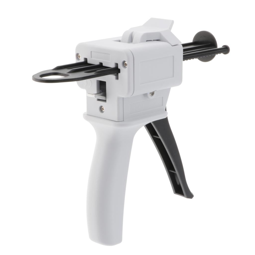 Plastic Industrial Manual Syringe Gun Dispenser Liquid Glue Gun 10:1