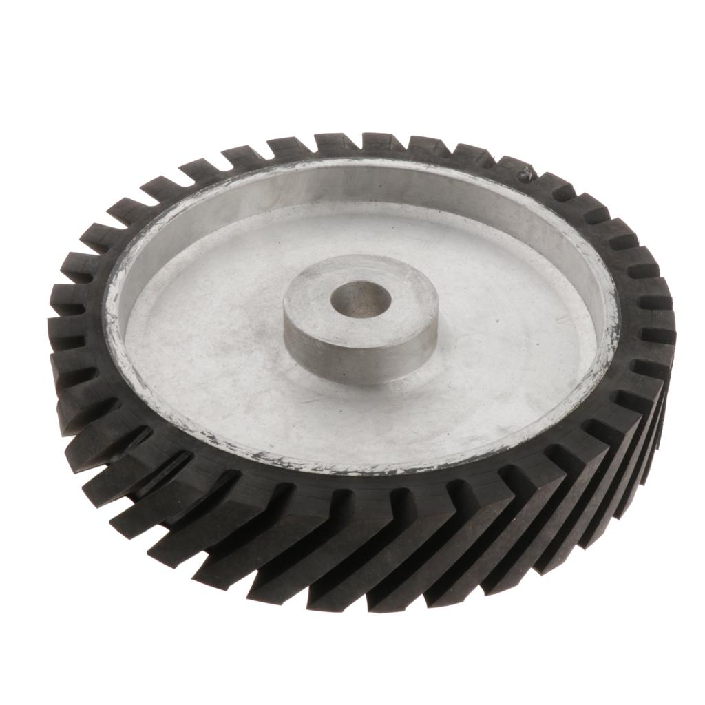 Diagonal Rubber Wheel Belt Sander Polisher Sheel Abrasive Diax250x50x25mm