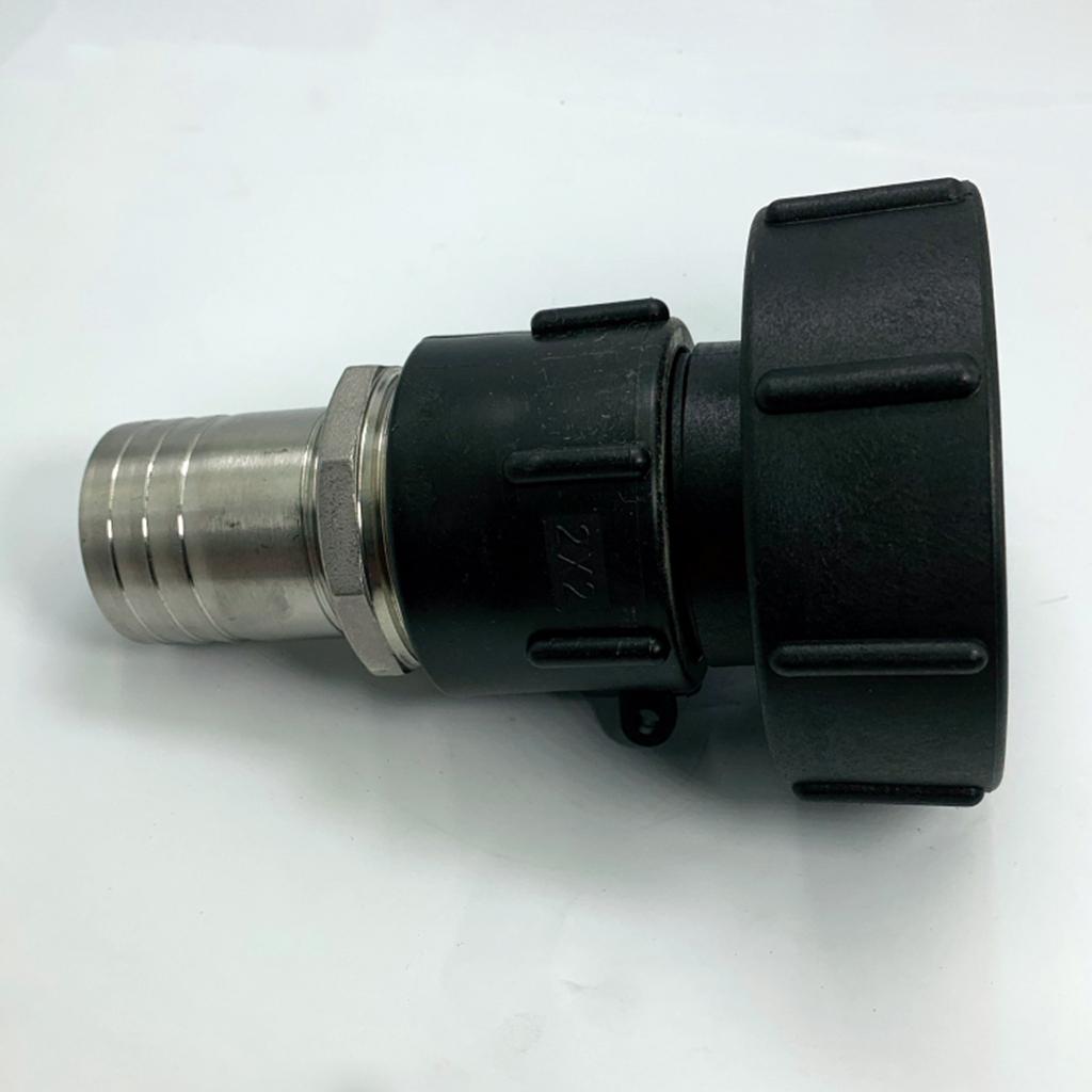 IBC Tank Connector Adapter 3" to Hose Faucet Valve Fittings 46mm